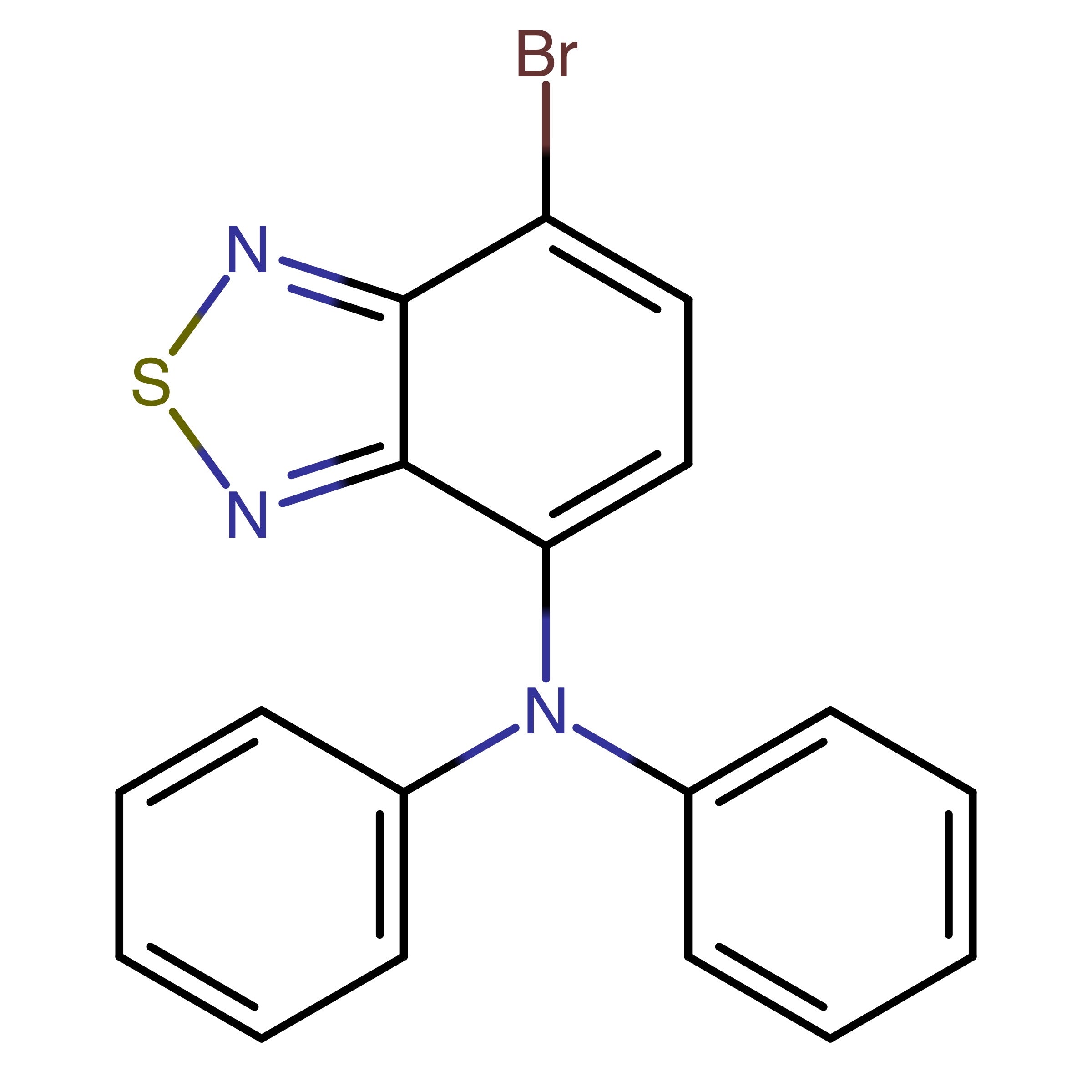 CAS RN 2243314-03-4 | 7-(4-Bromophenyl)-N,N-diphenylbenzo[c][1,2,5]thiadiazol-4-amine