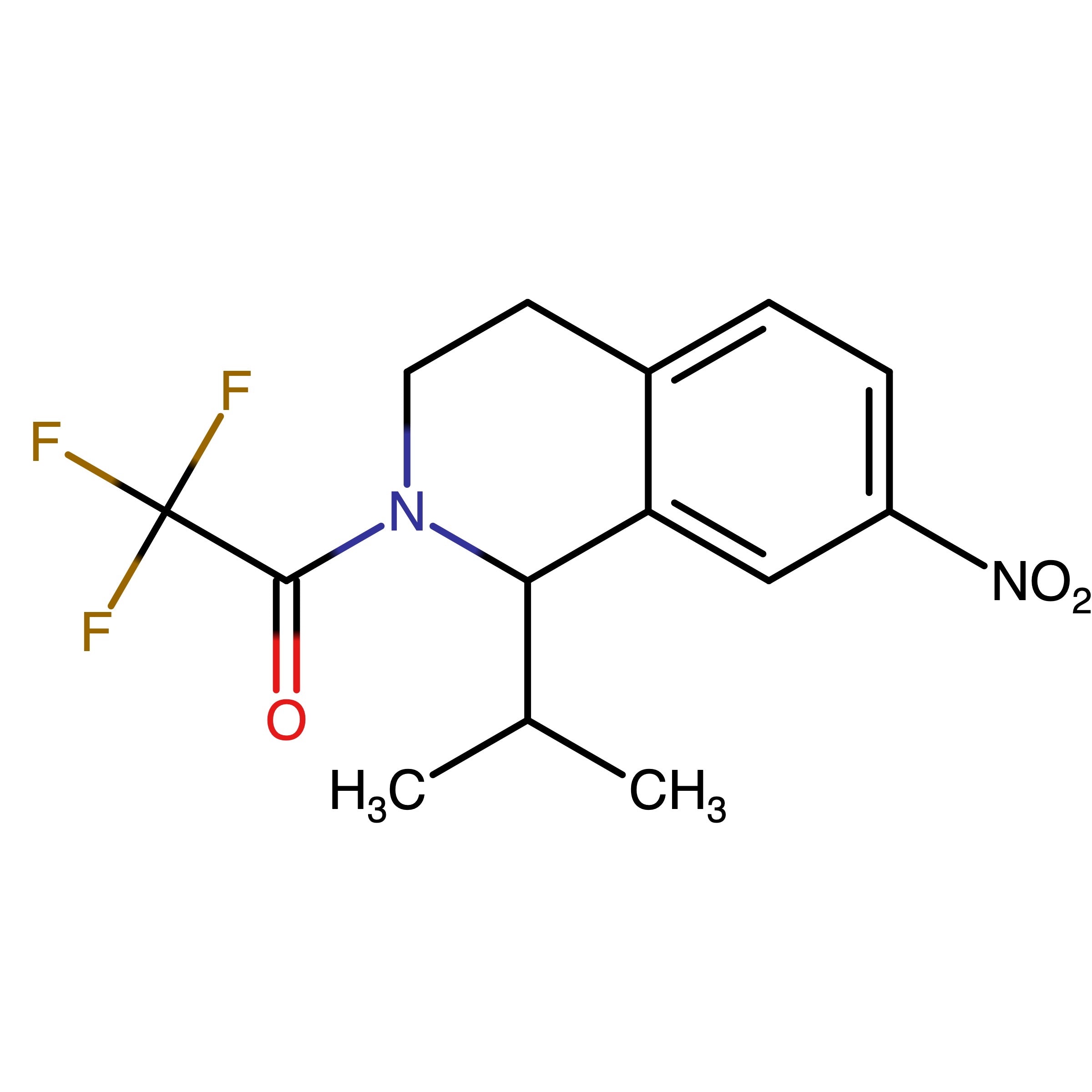 CAS RN 2251799-92-3 | 2,2,2-Trifluoro-1-(1-isopropyl-7-nitro-3,4-dihydroisoquinolin-2(1H)-yl)ethan-1-one