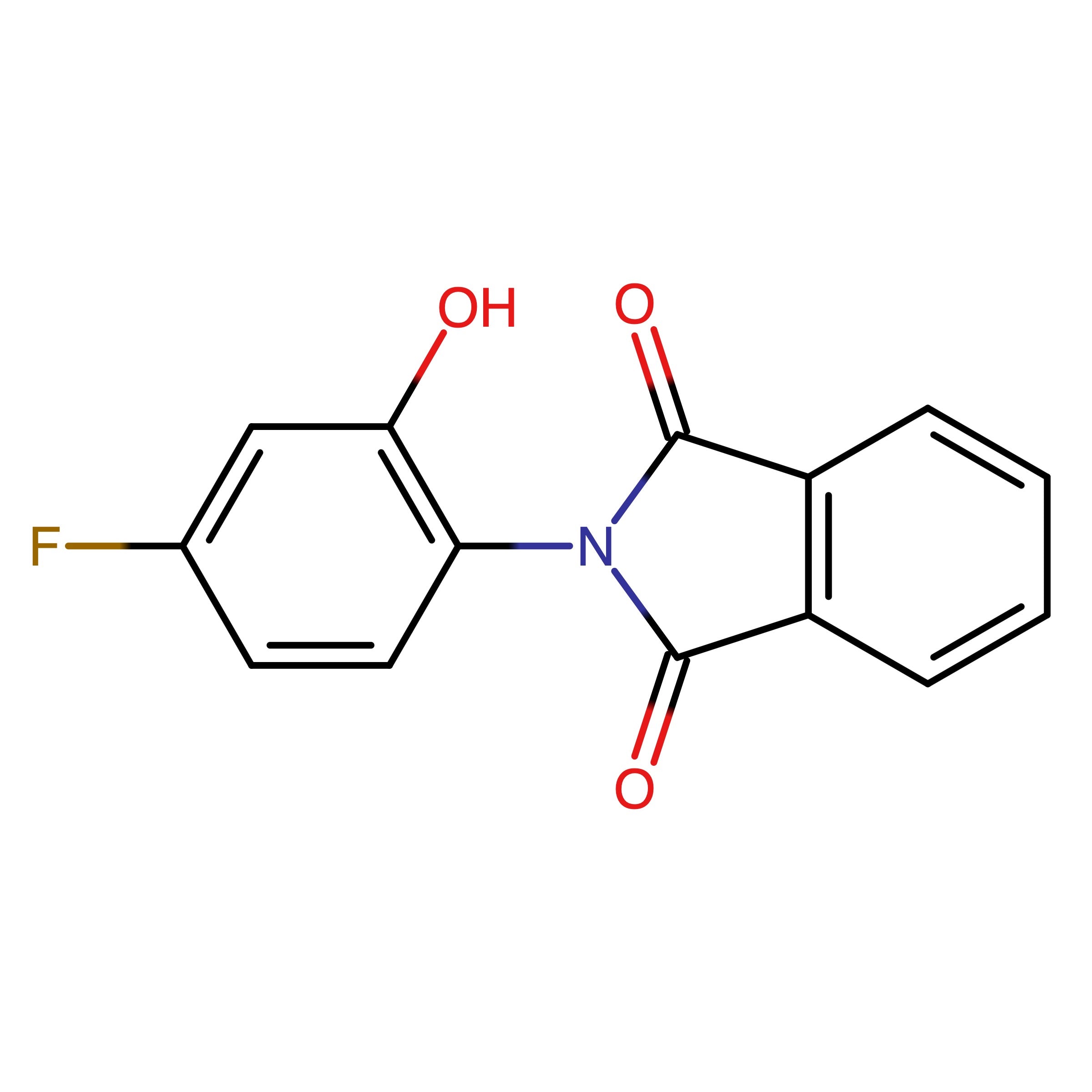 CAS RN 2260938-74-5 | 2-(4-Fluoro-2-hydroxyphenyl)isoindoline-1,3-dione