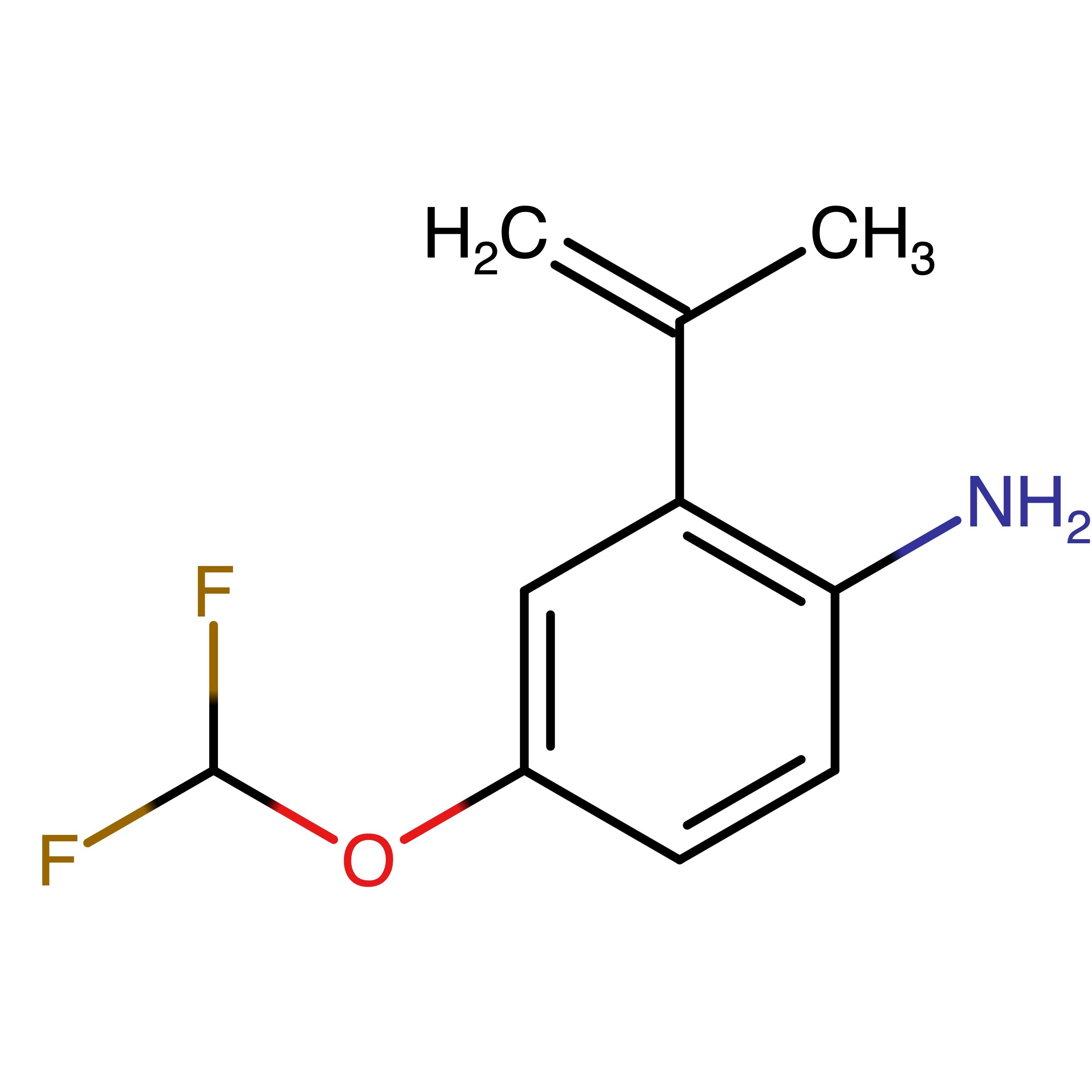 CAS RN 2271371-80-1 | 4-(Difluoromethoxy)-2-(prop-1-en-2-yl)benzeneamine
