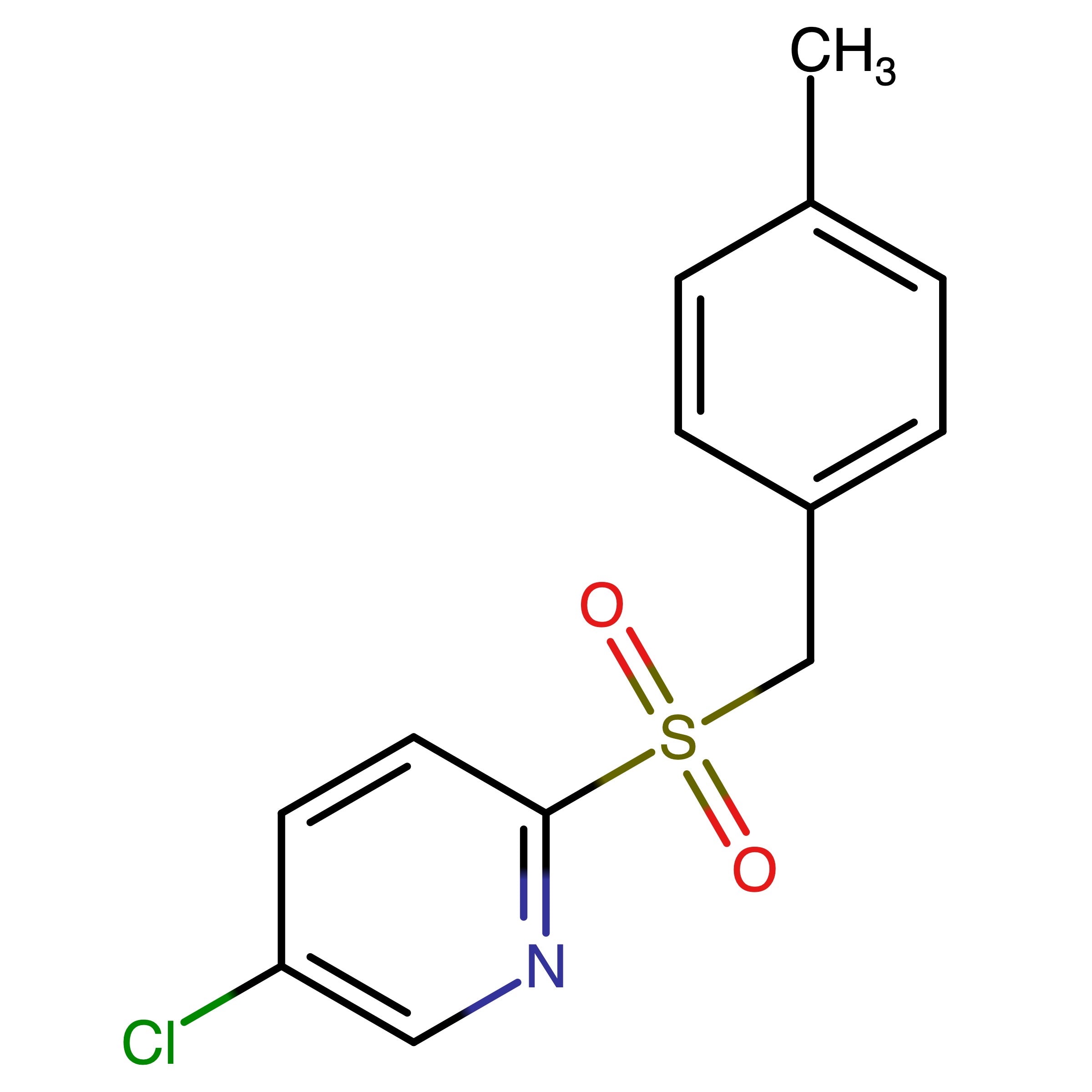 CAS RN 2273915-06-1 | 5-Chloro-2-((4-methylbenzyl)sulfonyl)pyridine