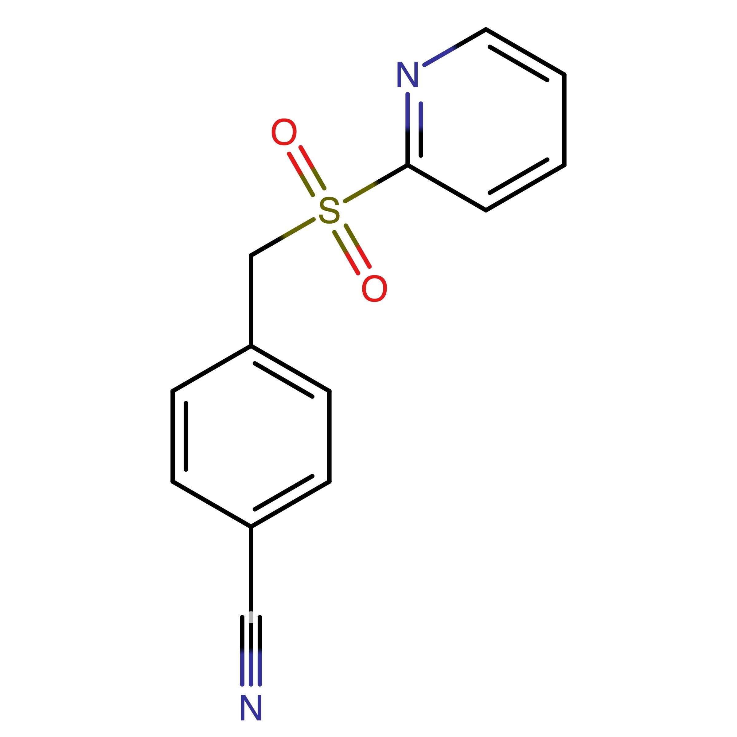 CAS RN 2273915-13-0 | 4-((pyridin-2-ylsulfonyl)methyl)benzonitrile