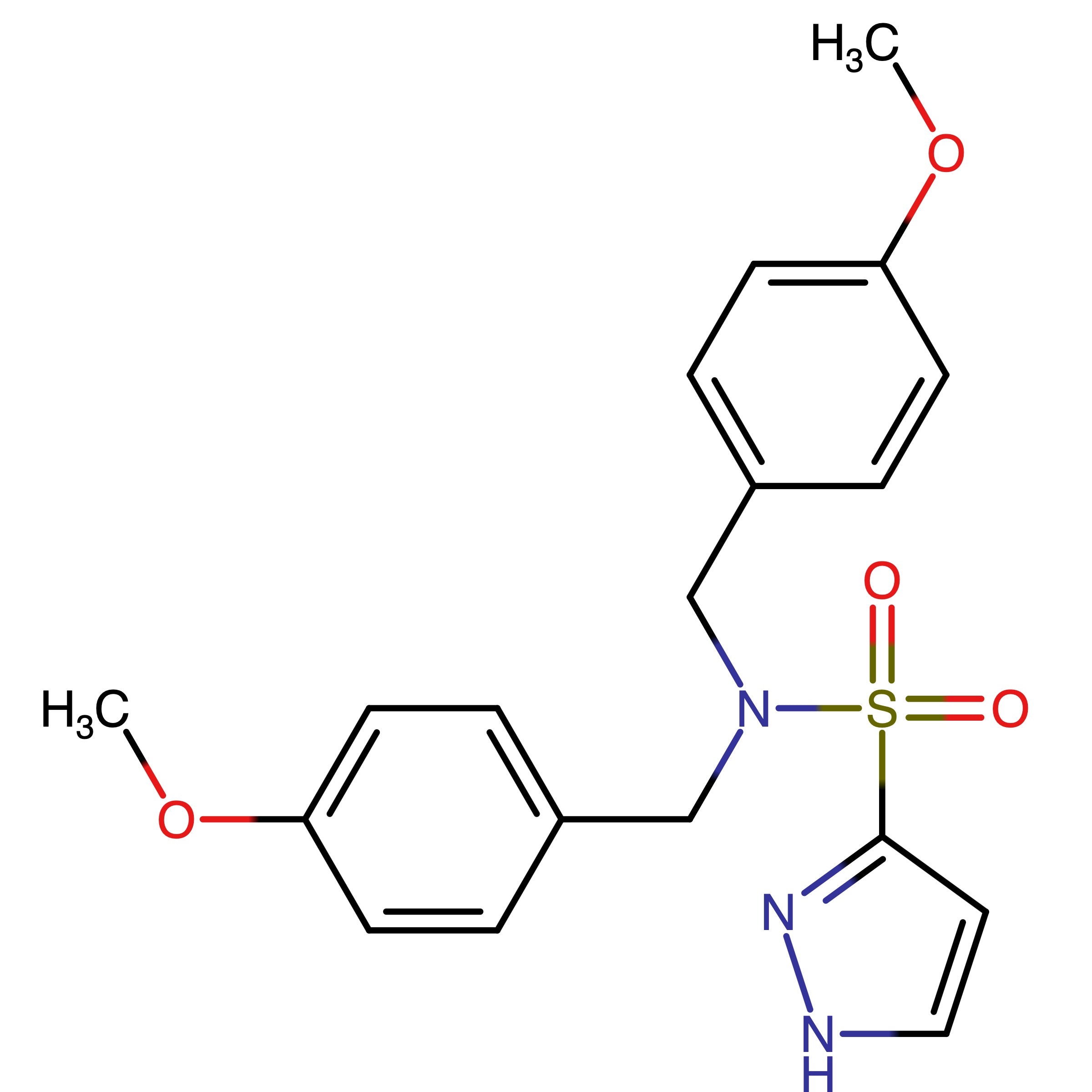 CAS RN 2281768-13-4 | N,N-Bis(4-methoxybenzyl)-1H-pyrazole-3-sulfonamide