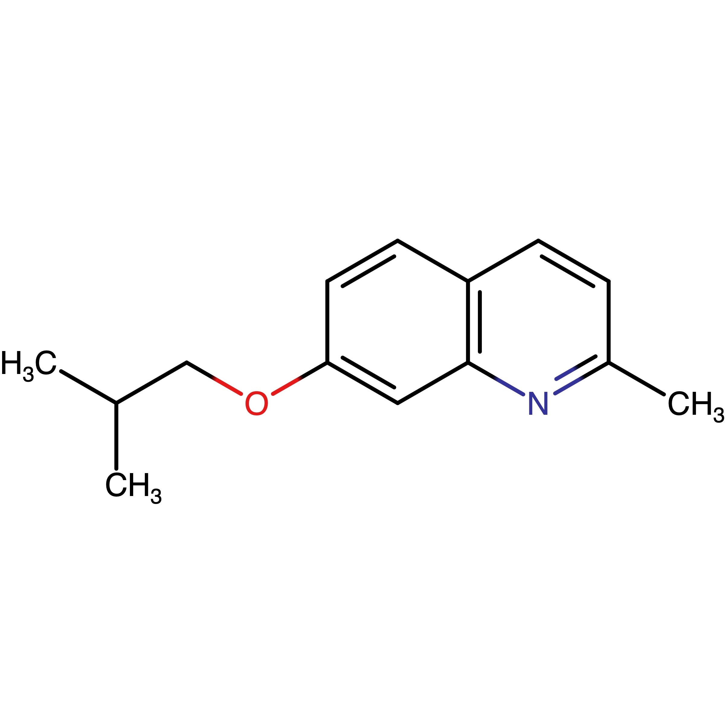 CAS RN 2281917-76-6 | Name: 2-Methyl-7-(2-methylpropoxy)quinoline