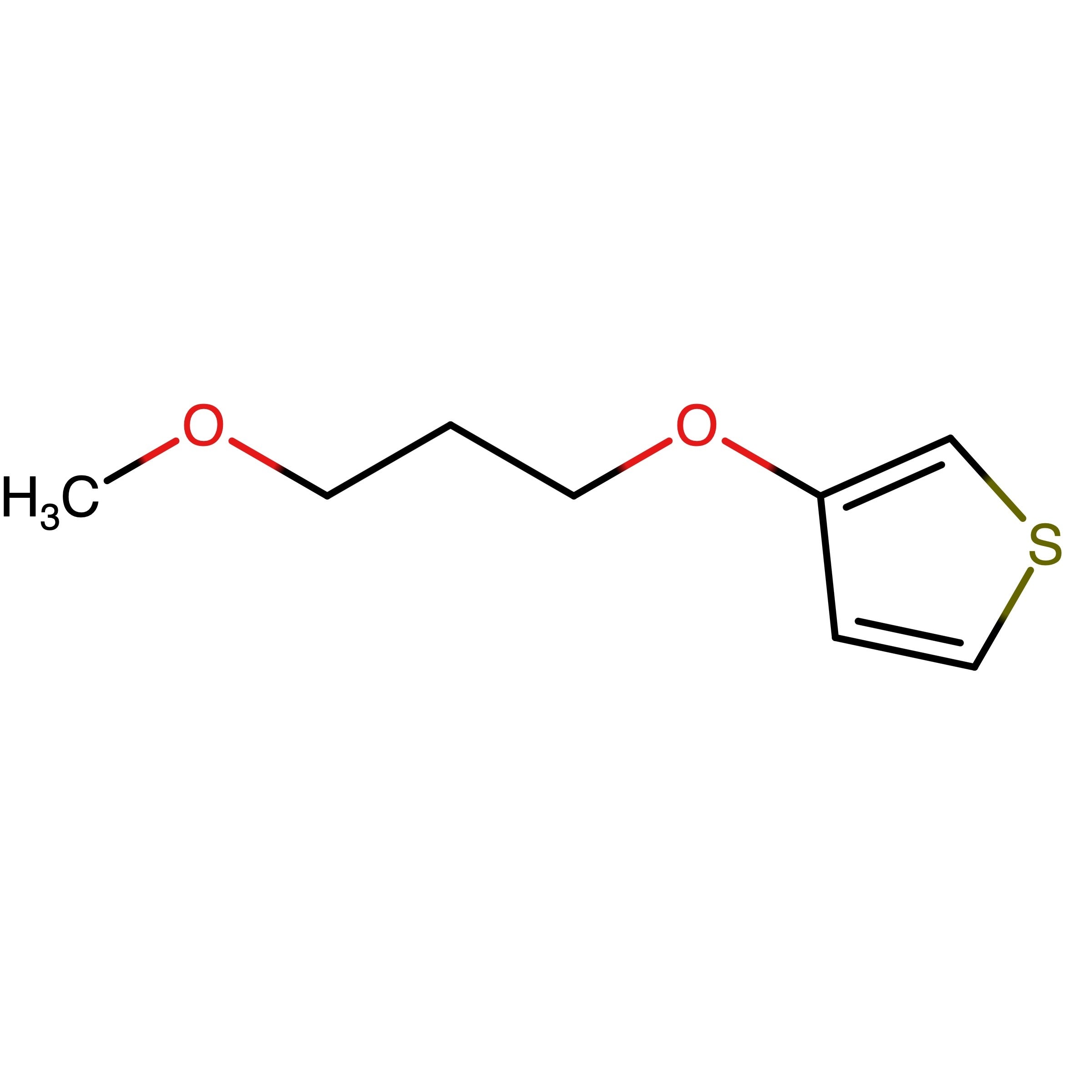 CAS RN 2281917-77-7 | Name: 3-(3-Methoxypropoxy)thiophene