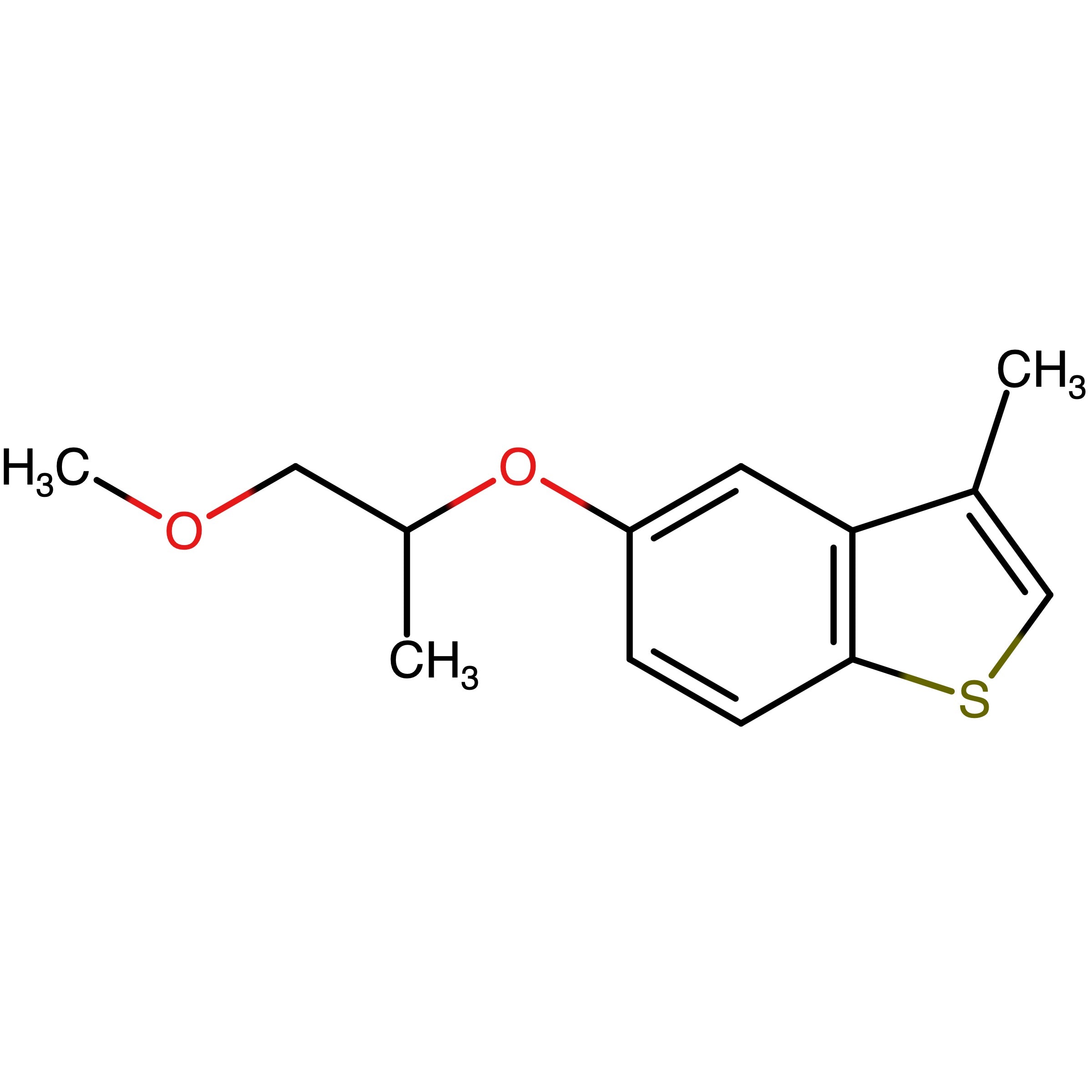 CAS RN 2281917-80-2 | Name: 5-(1-Methoxypropan-2-yloxy)-3-methyl-1-benzothiophene