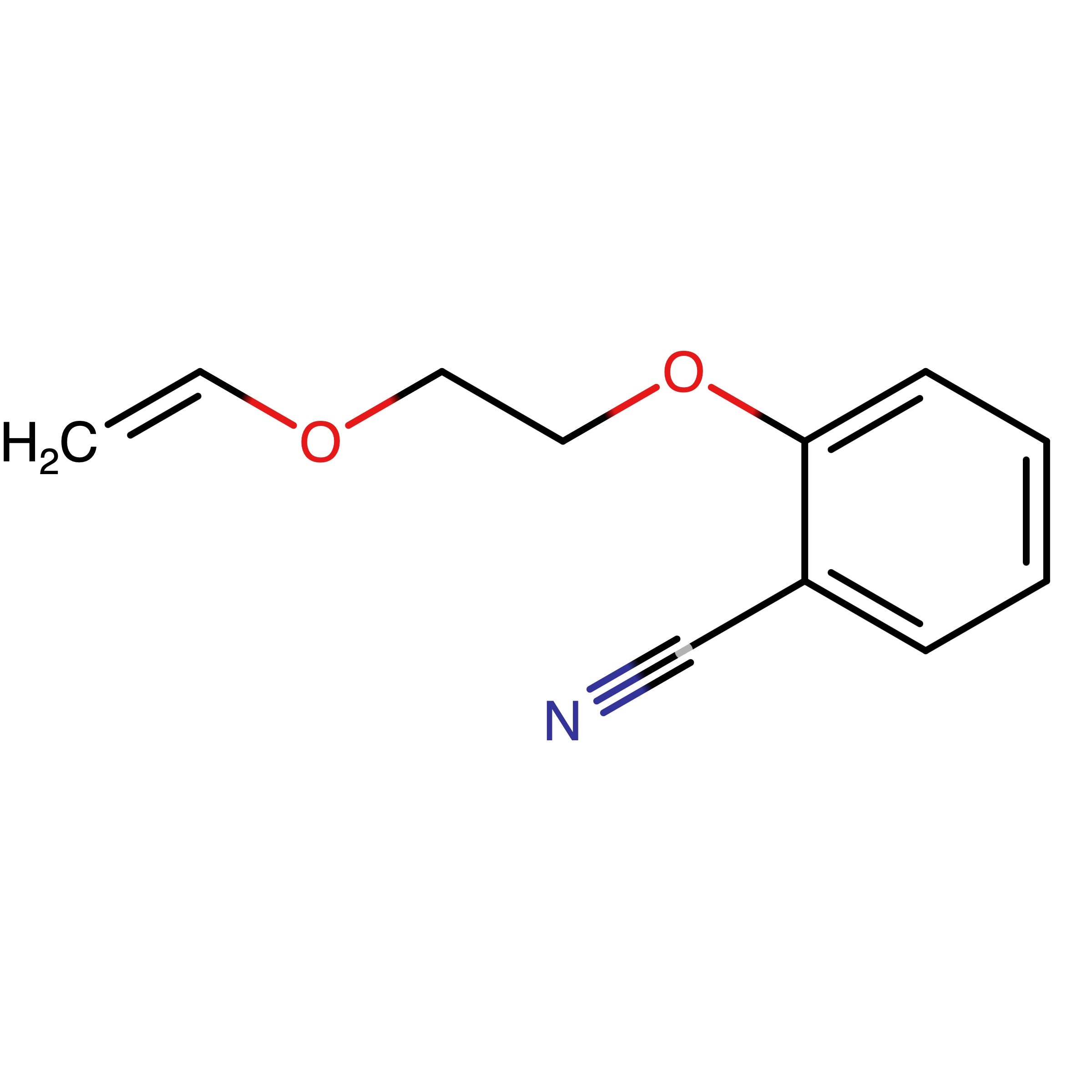 CAS RN 2281917-82-4 | Name: 2-(2-Ethenoxyethoxy)benzonitrile