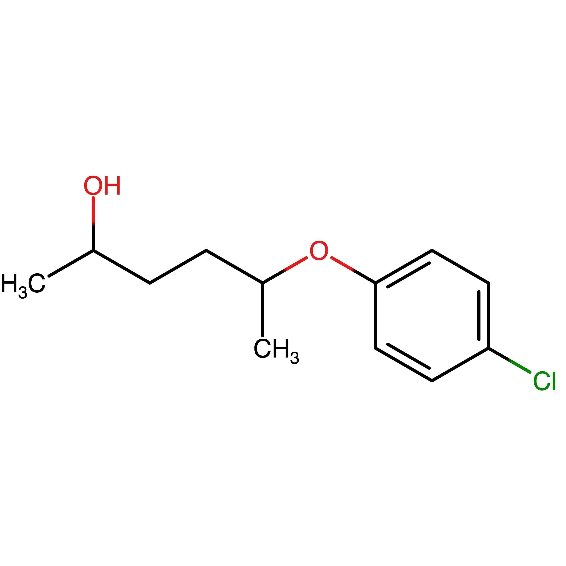 CAS RN 2281917-85-7 | Name: 5-(4-Chlorophenoxy)-2-pentanol