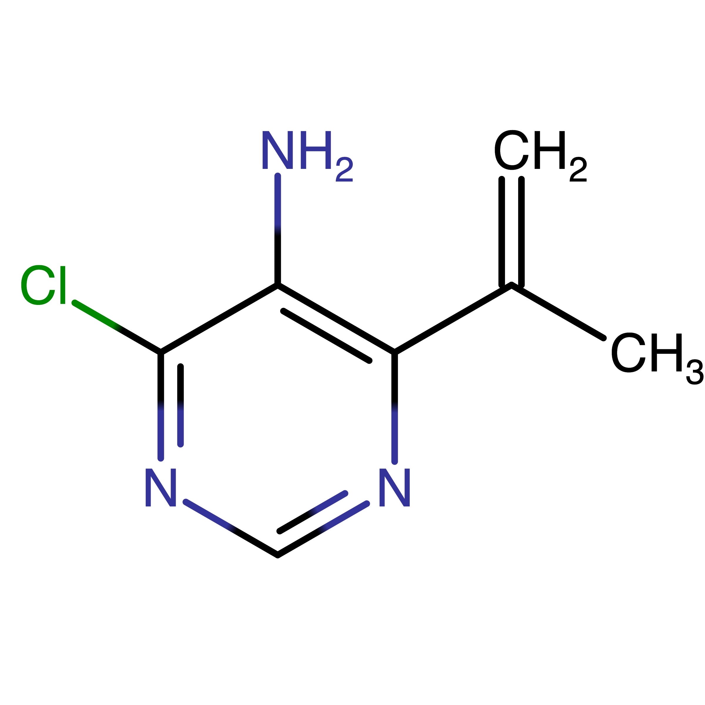 CAS RN 2284674-23-1 | 4-Chloro-6-(prop-1-en-2-yl)pyrimidin-5-amine