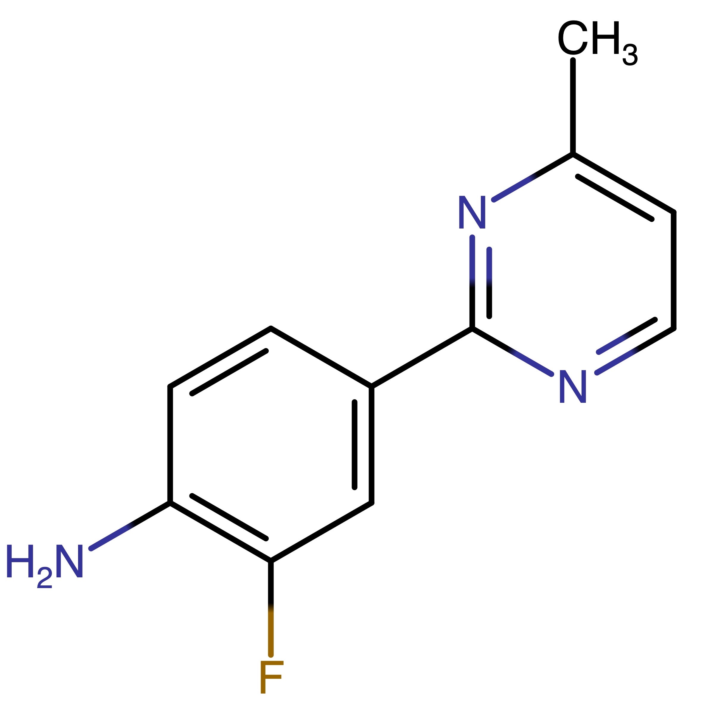 CAS RN 2287920-12-9 | 2-Fluoro-4-(4-methylpyrimidin-2-yl)aniline