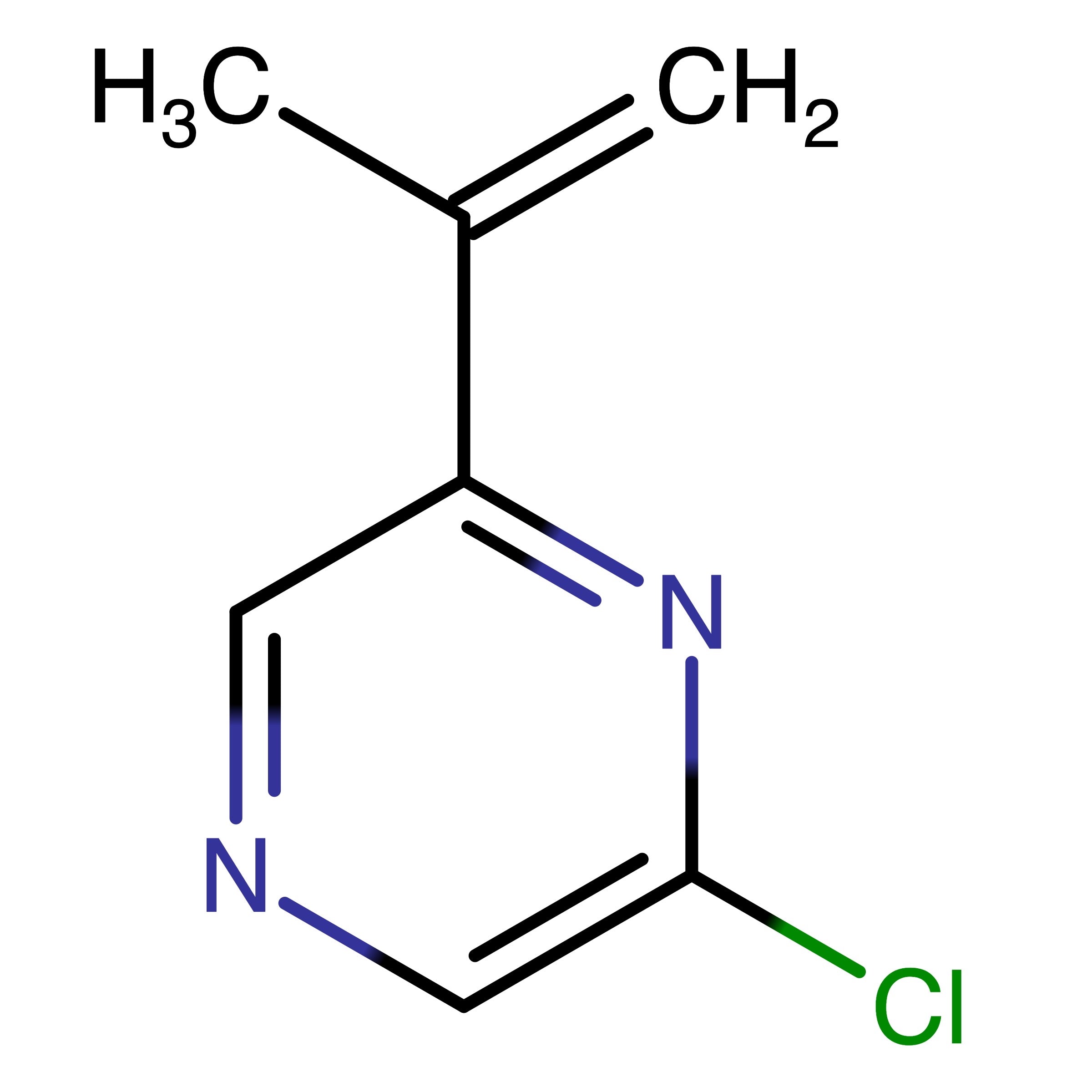 CAS RN 2289356-45-0 | 2-Chloro-6-(prop-1-en-2-yl)pyrazine