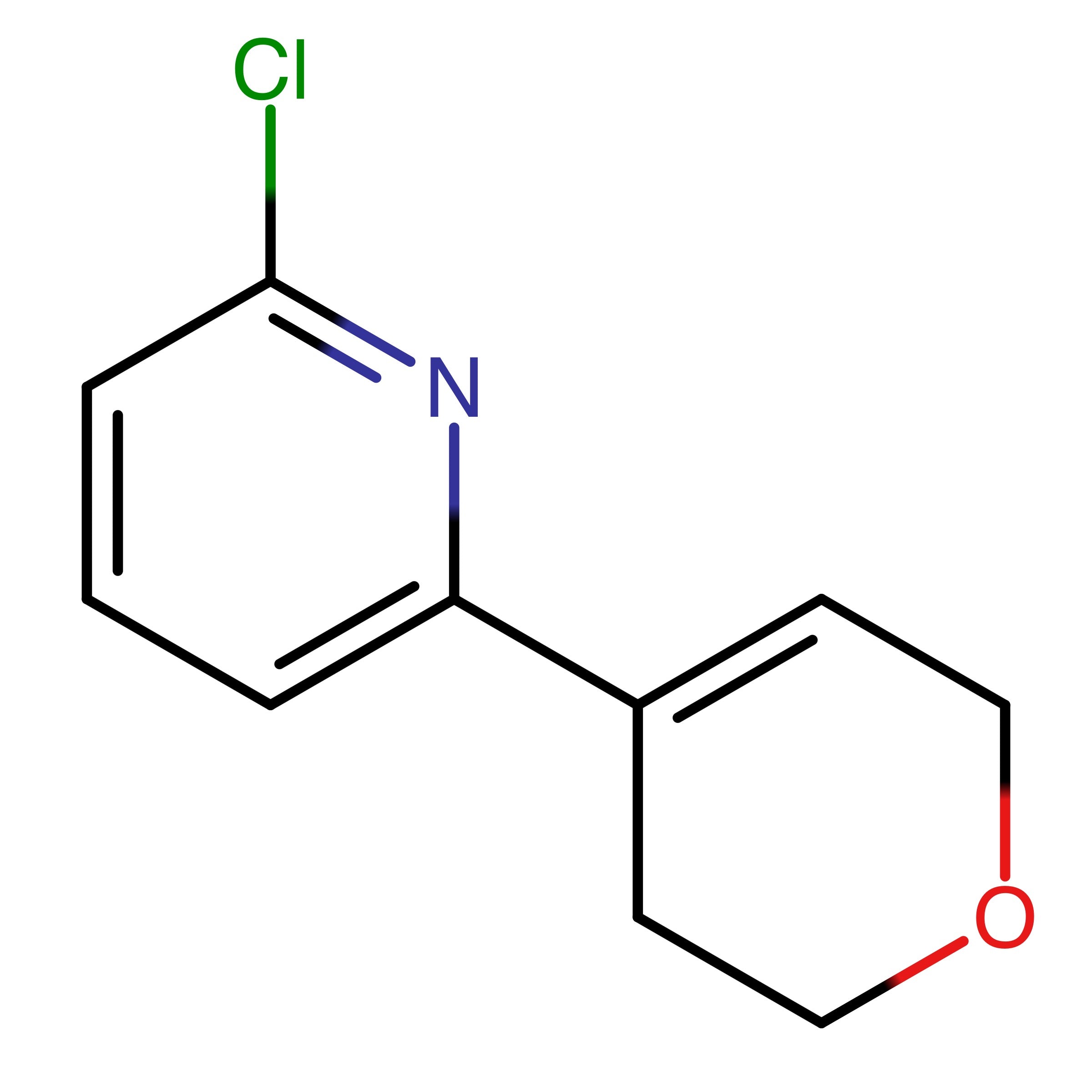 CAS RN 2293340-49-3 | 2-Chloro-6-(3,6-dihydro-2H-pyran-4-yl)pyridine 