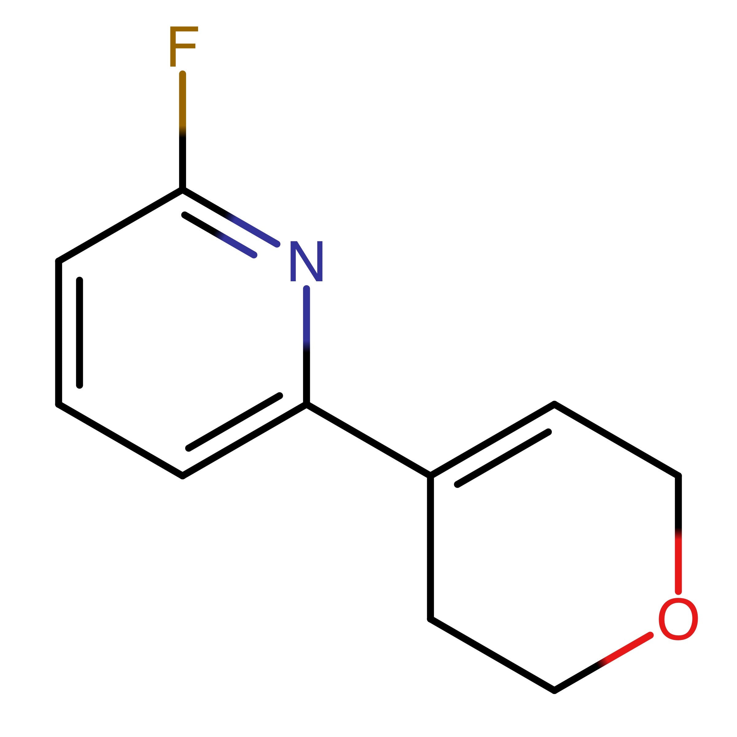 CAS RN 2301189-11-5 | 2-(3,6-dihydro-2H-pyran-4-yl)-6-fluoropyridine 