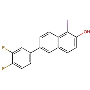 2301860-77-3 | 6-(3,4-Difluorophenyl)-1-iodonaphthalen-2-ol - Hoffman Fine Chemicals