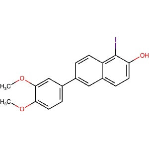 2301860-80-8 | 6-(3,4-Dimethoxyphenyl)-1-iodonaphthalen-2-ol - Hoffman Fine Chemicals