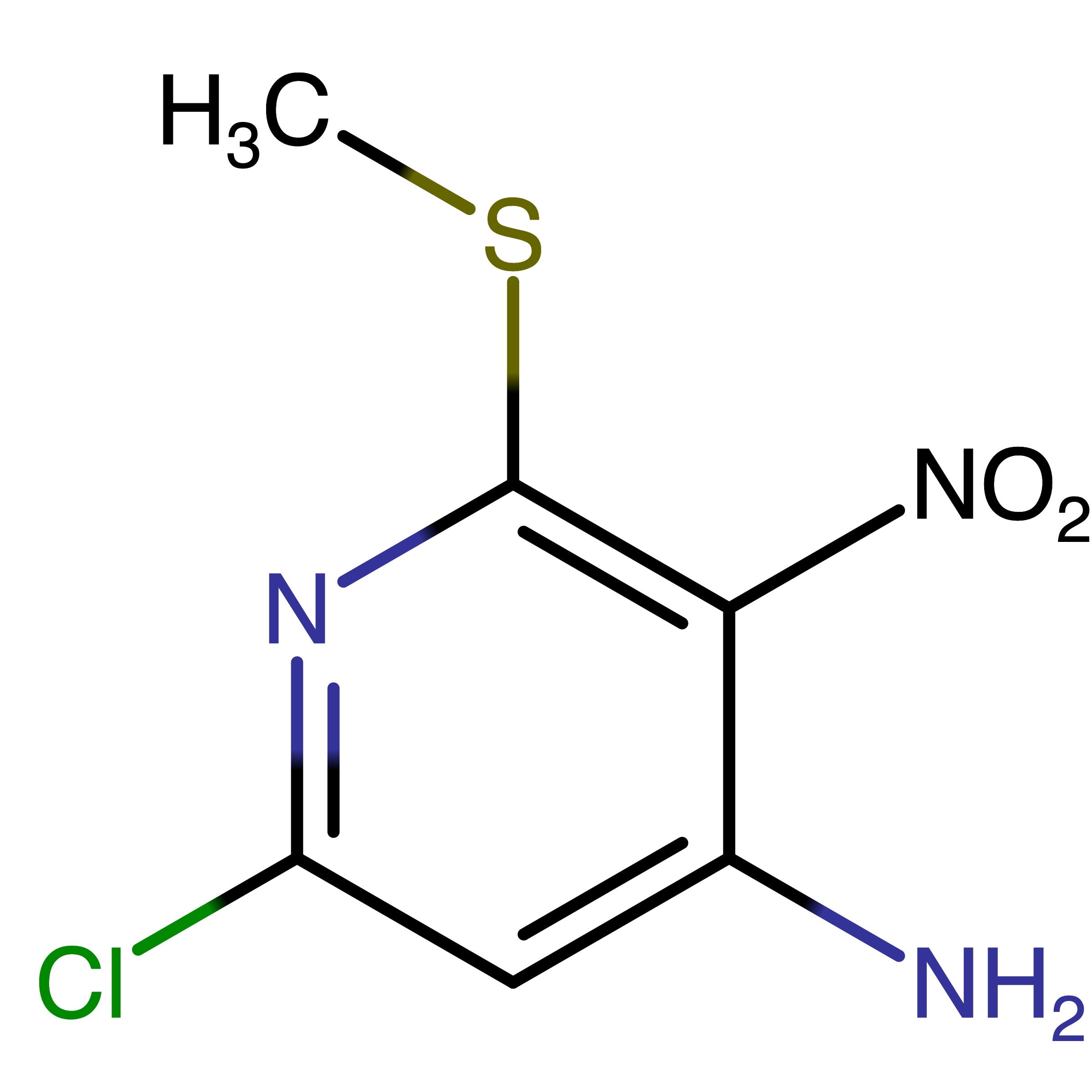CAS RN 2304630-83-7 | 6-Chloro-2-methylsulfanyl-3-nitropyridin-4-amine