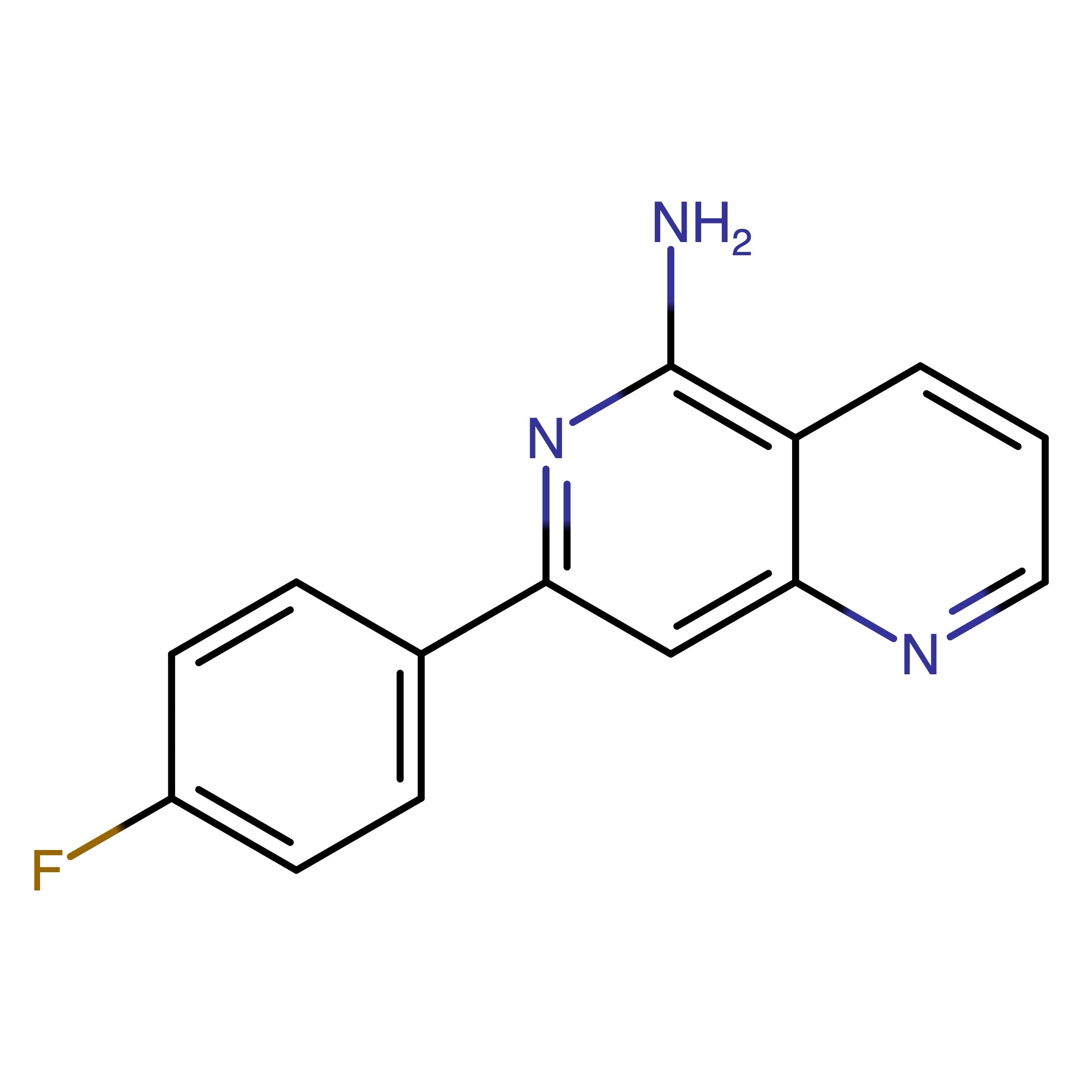 CAS RN 2304630-88-2 | 7-(4-Fluorophenyl)-1,6-naphthyridin-5-amine