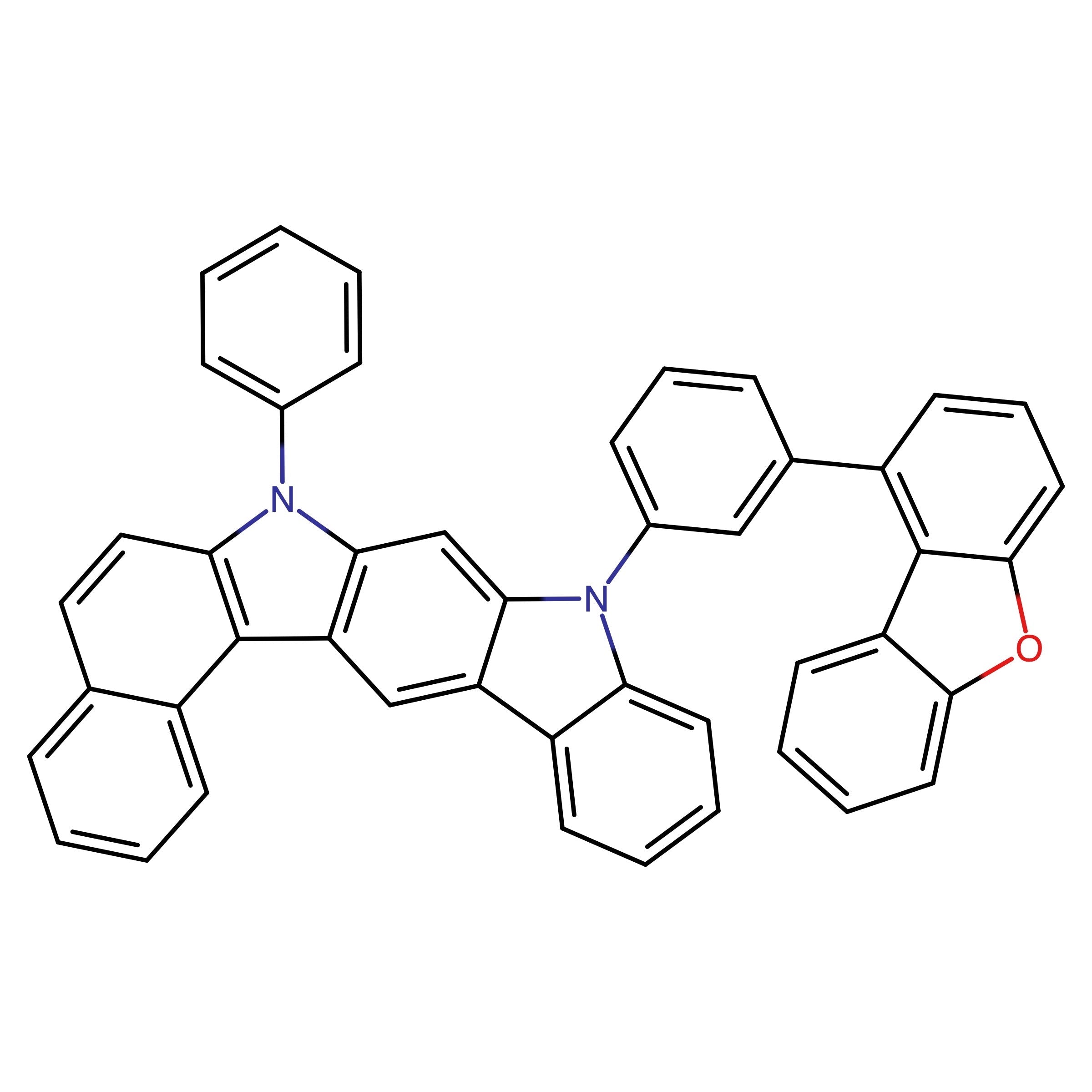 CAS RN 2304693-46-5 | 16-(3-Dibenzofuran-1-ylphenyl)-12-phenyl-12,16-diazahexacyclo[11.11.0.02,11.03,8.015,23.017,22]tetracosa-1(13),2(11),3,5,7,9,14,17,19,21,23-undecaene