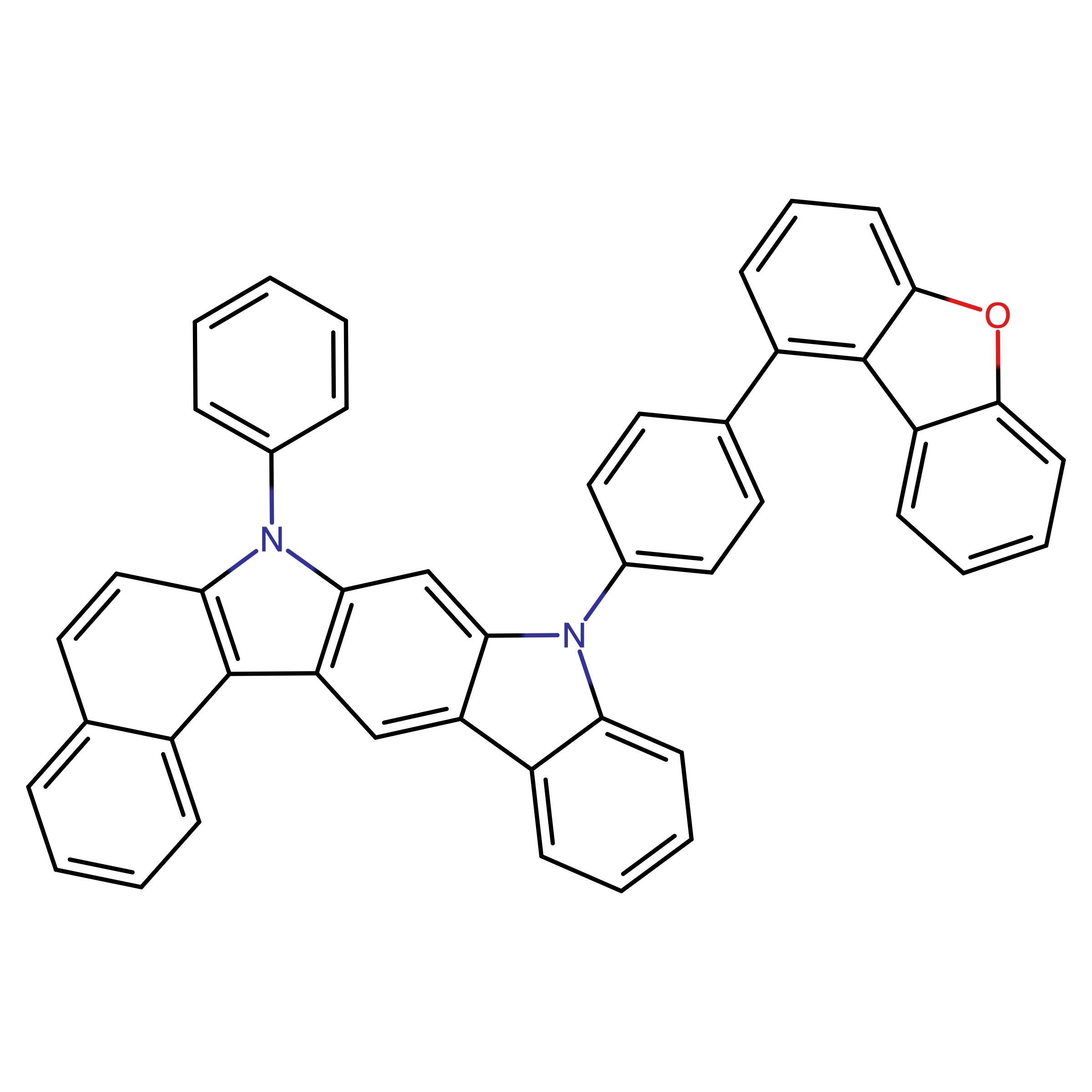 CAS RN 2304693-49-8 | 16-(4-Dibenzofuran-1-ylphenyl)-12-phenyl-12,16-diazahexacyclo[11.11.0.02,11.03,8.015,23.017,22]tetracosa-1(13),2(11),3,5,7,9,14,17,19,21,23-undecaene