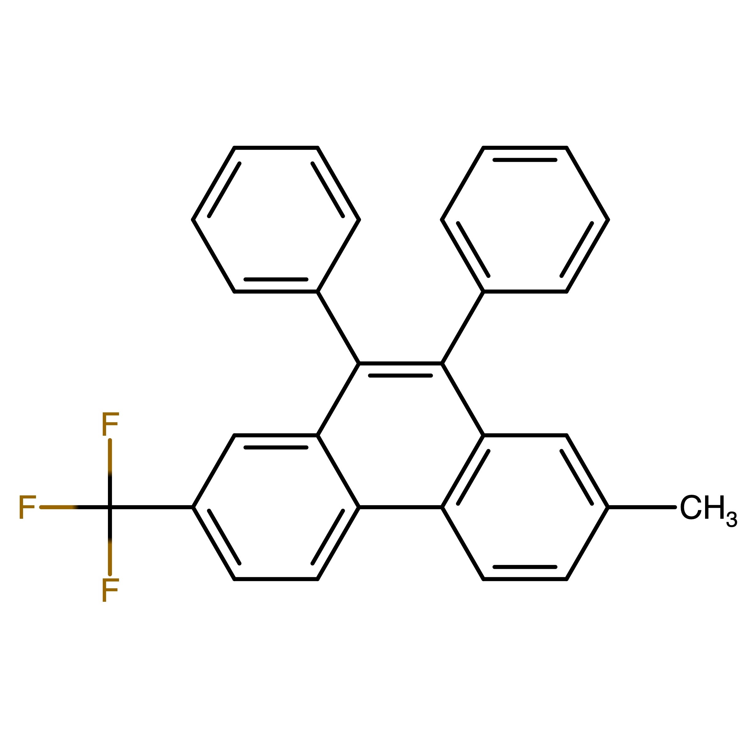 CAS RN 2304966-63-8 | 2-Methyl-9,10-diphenyl-7-(trifluoromethyl)phenanthrene