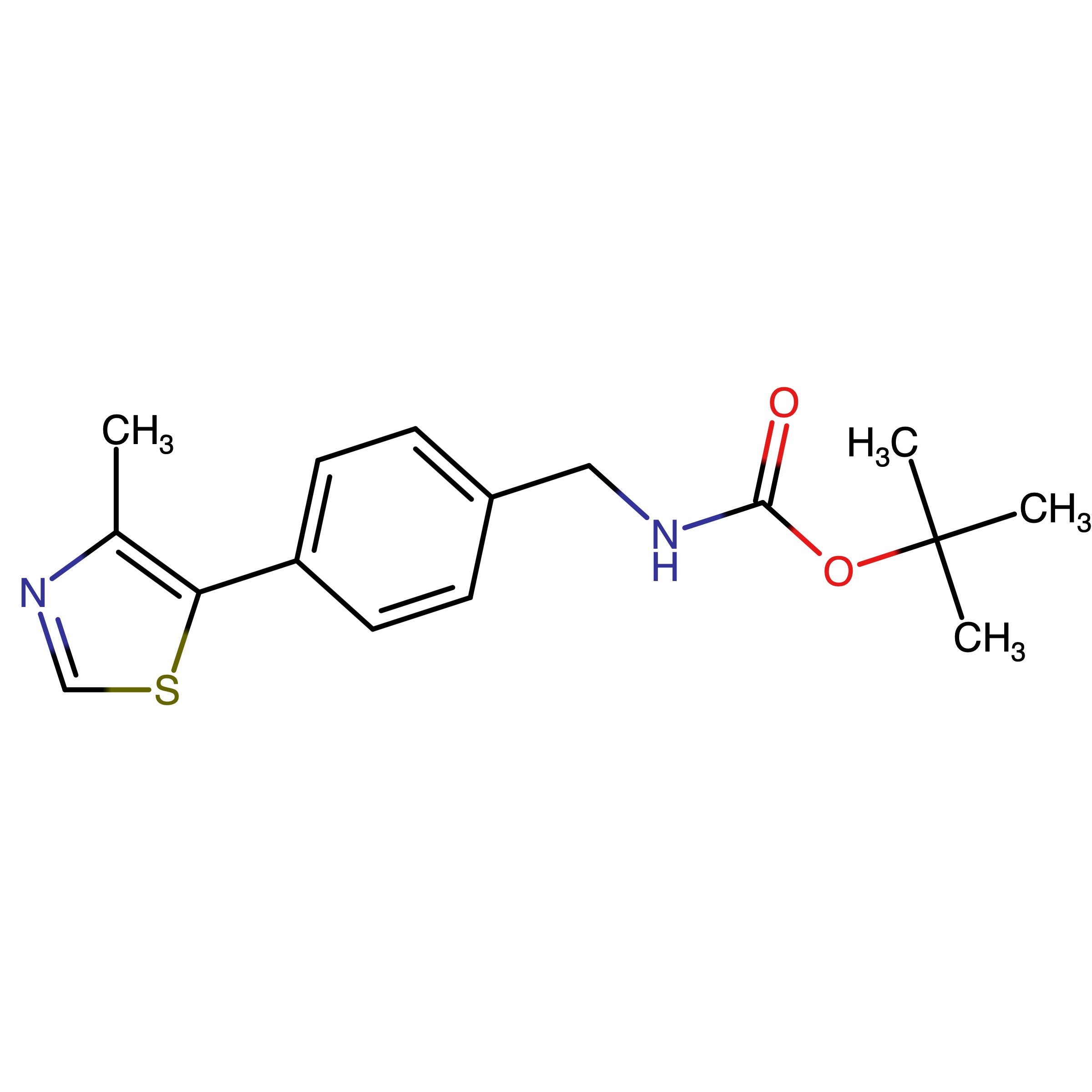 CAS RN 2308507-34-6 | tert-Butyl (4-(4-methylthiazol-5-yl)benzyl)carbamate | MFCD32705045