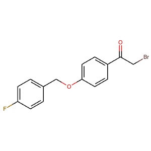 2315421-53-3 | 2-Bromo-1-(4-((4-fluorobenzyl)oxy)phenyl)ethan-1-one - Hoffman Fine Chemicals