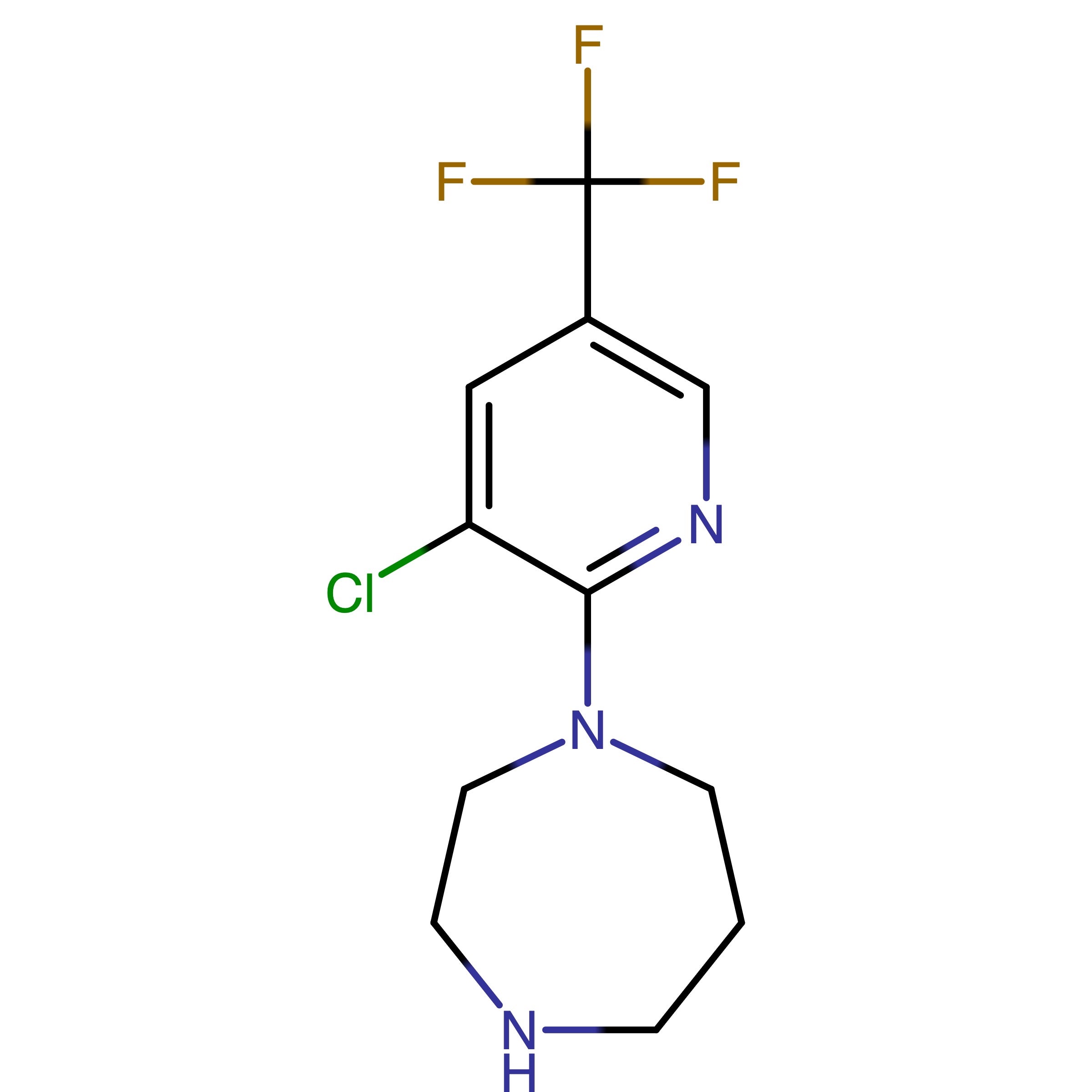 CAS RN 231953-40-5 | 1-[3-Chloro-5-(trifluoromethyl)-2-pyridyl]-1,4-diazepane | MFCD00238856