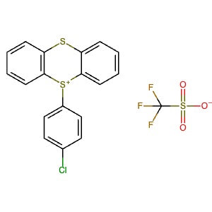 2320492-53-1 | 5-(4-Chlorophenyl)-5H-thianthren-5-ium trifluoromethanesulfonate - Hoffman Fine Chemicals