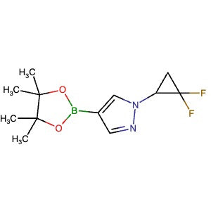 2322212-04-2 | 1-(2,2-Difluorocyclopropyl)-4-(4,4,5,5-tetramethyl-1,3,2-dioxaborolan-2-yl)-1H-pyrazole - Hoffman Fine Chemicals