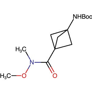 2326563-68-0 | tert-Butyl (3-(methoxy(methyl)carbamoyl)bicyclo[1.1.1]pentan-1-yl)carbamate - Hoffman Fine Chemicals