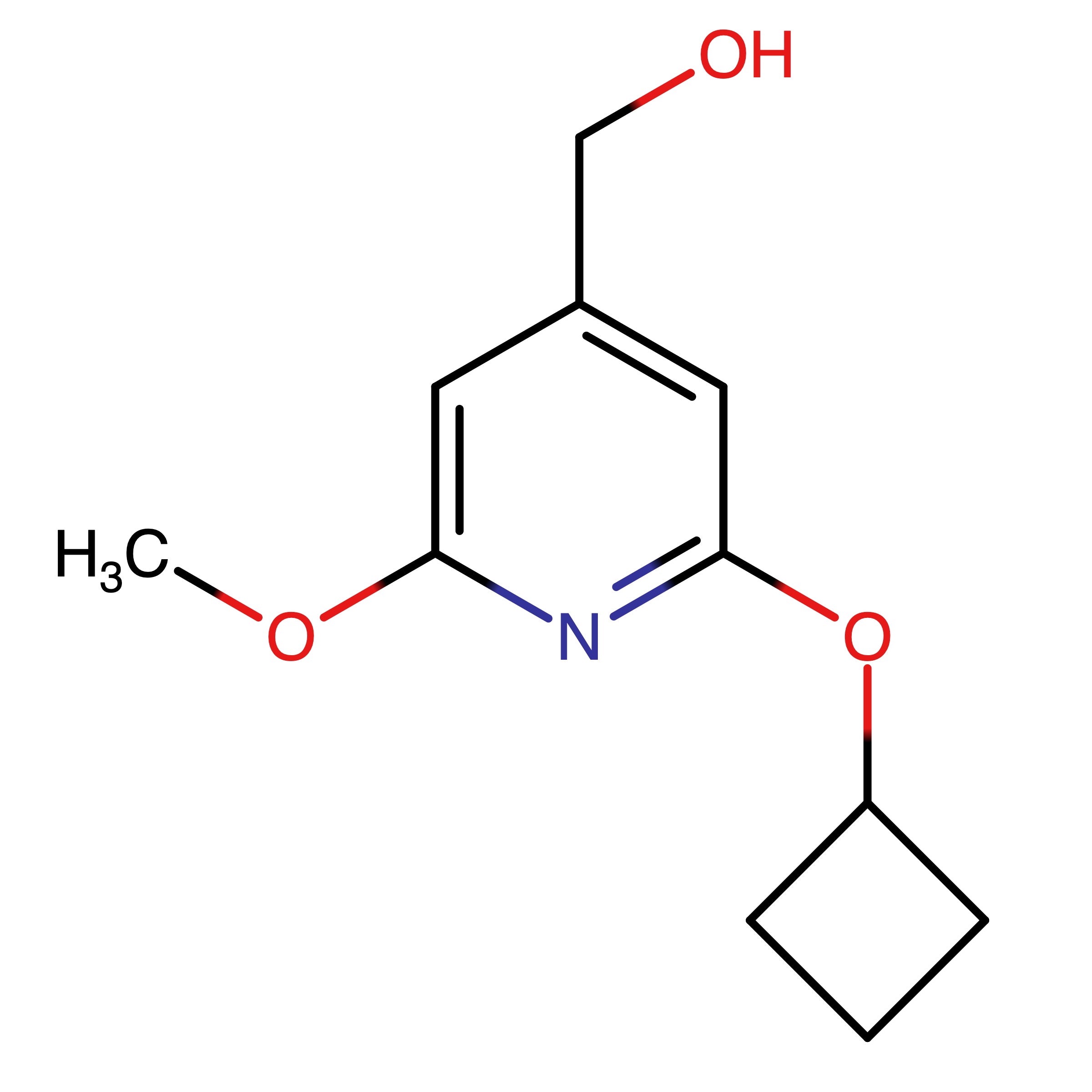 CAS RN 2332834-79-2 | (2-Cyclobutoxy-6-methoxypyridin-4-yl)methanol