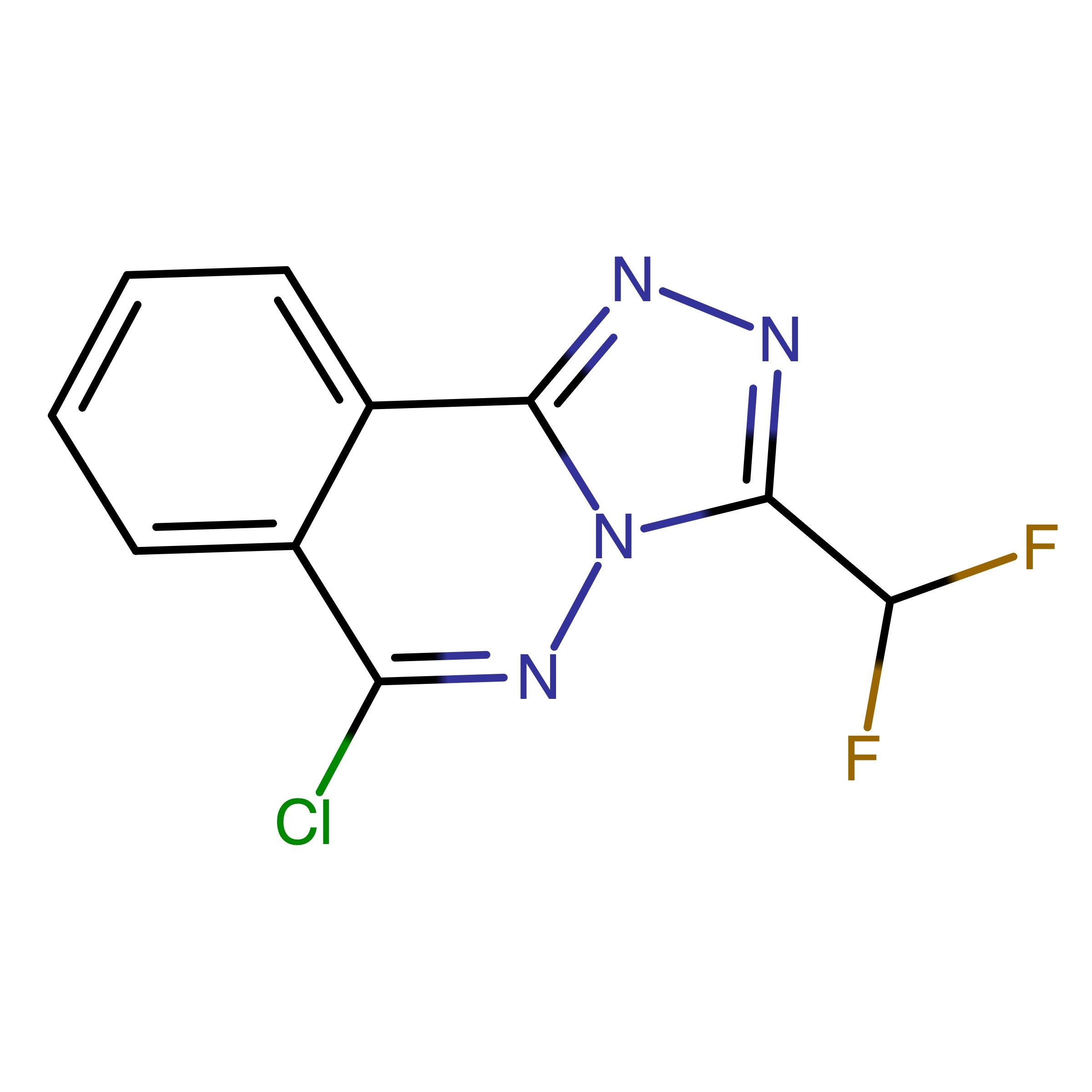 CAS RN 2361055-08-3 | 6-Chloro-3-(difluoromethyl)[1,2,4]triazolo[3,4-a]phthalazine