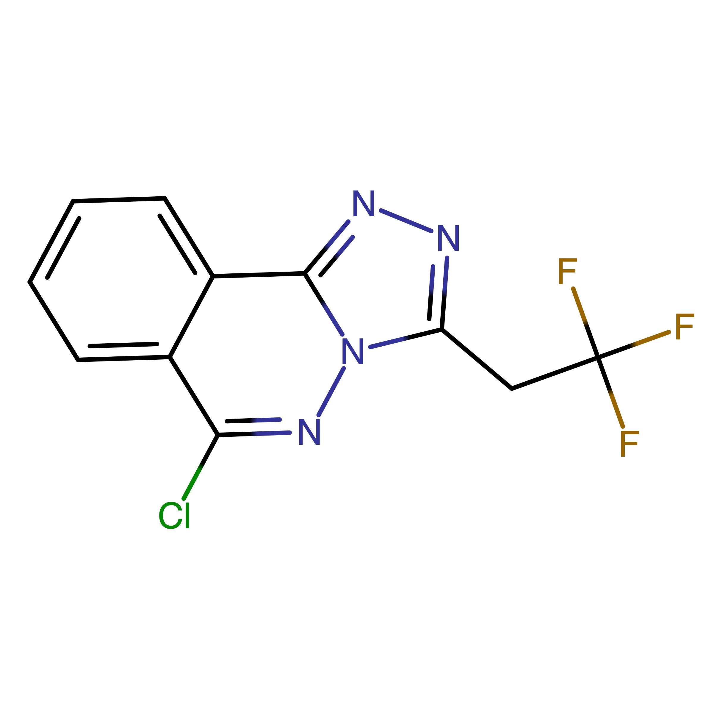 CAS RN 2361055-14-1 | 6-Chloro-3-(trifluoroethyl)[1,2,4]triazolo[3,4-a]phthalazine