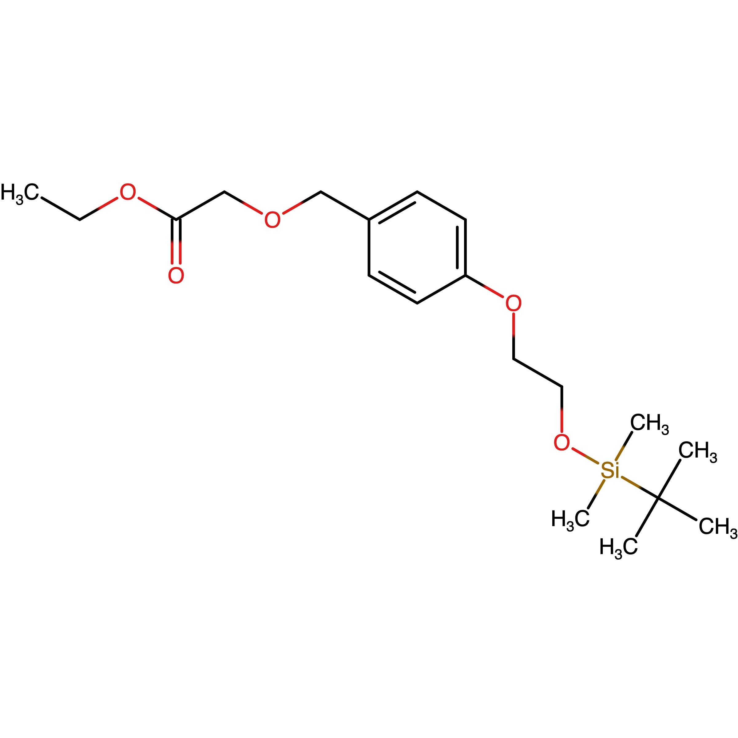 CAS RN 2361114-17-0 | Ethyl 2-((4-(2-((tert-butyldimethylsilyl)oxy)ethoxy)benzyl)oxy)acetate