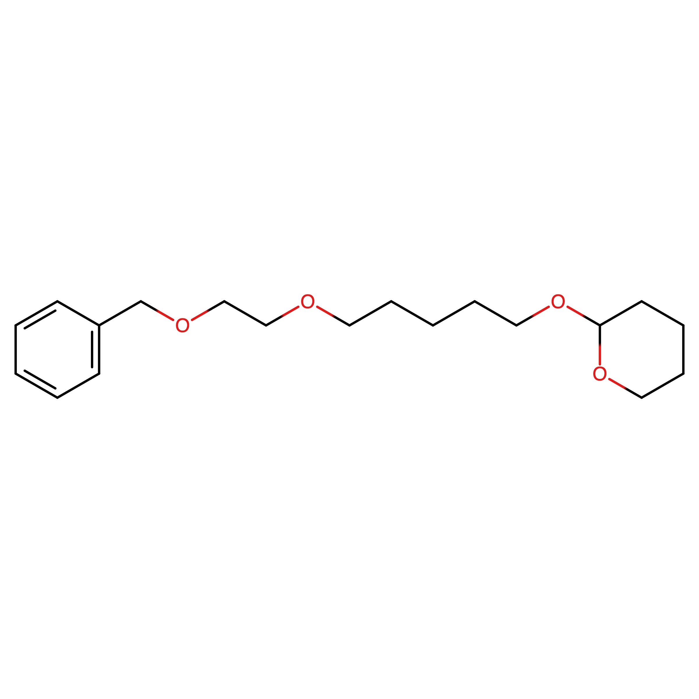CAS RN 2361114-38-5 | 2-((5-(2-(Benzyloxy)ethoxy)pentyl)oxy)tetrahydro-2H-pyran