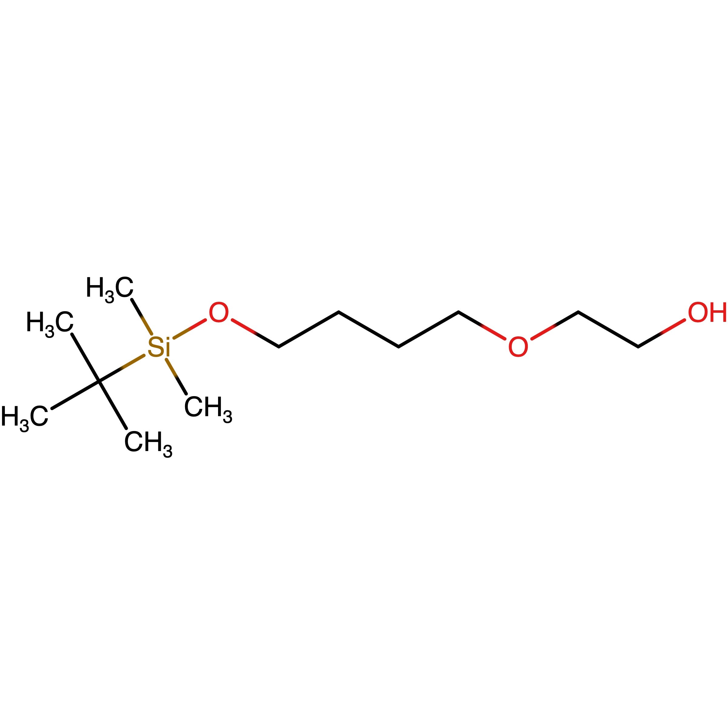 CAS RN 2361114-63-6 | 2-(4-((tert-Butyldimethylsilyl)oxy)butoxy)ethan-1-ol