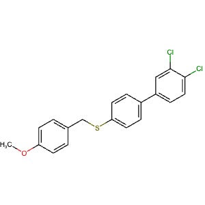 2361218-82-6 | (3',4'-Dichloro-[1,1'-biphenyl]-4-yl)(4-methoxybenzyl)sulfane - Hoffman Fine Chemicals