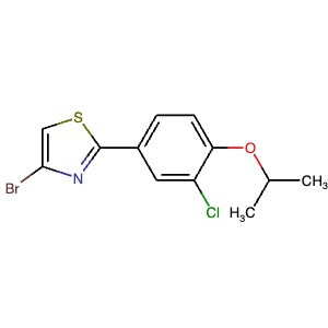 2361219-01-2 | 4-Bromo-2-(3-chloro-4-(propan-2-yl)oxyphenyl)thiazole - Hoffman Fine Chemicals