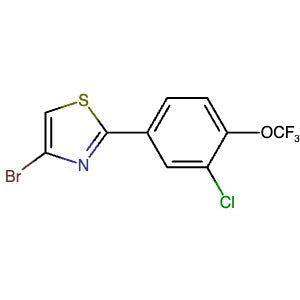 2361219-33-0 | 4-Bromo-2-(3-chloro-4-(trifluoromethoxy)phenyl)thiazole - Hoffman Fine Chemicals