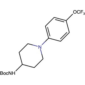 2361220-14-4 | tert-Butyl (1-(4-(trifluoromethoxy)phenyl)piperidin-4-yl)carbamate - Hoffman Fine Chemicals