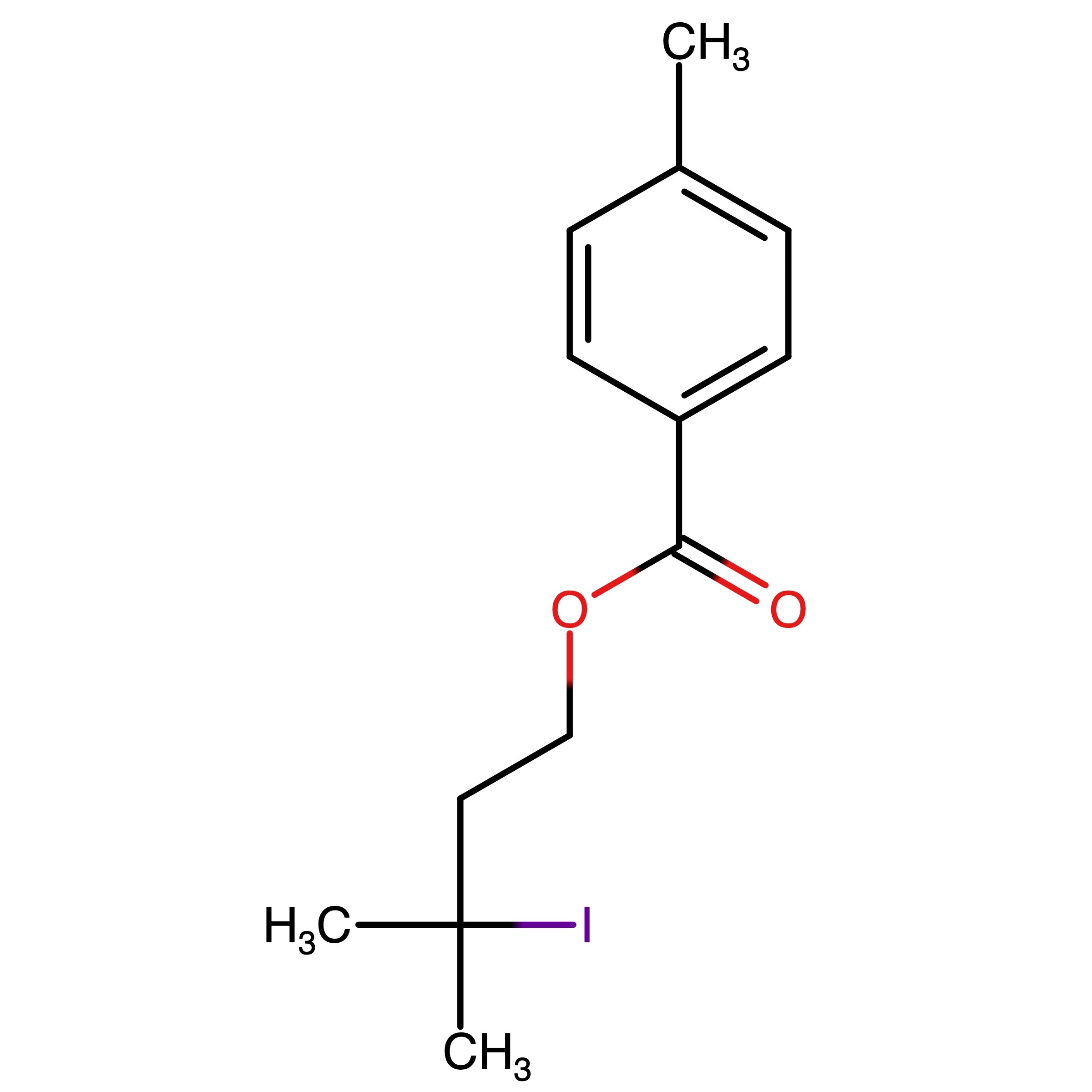 CAS RN 2364476-06-0 | 4-Methylbenzoic acid 3-iodo-3-methylbutyl ester