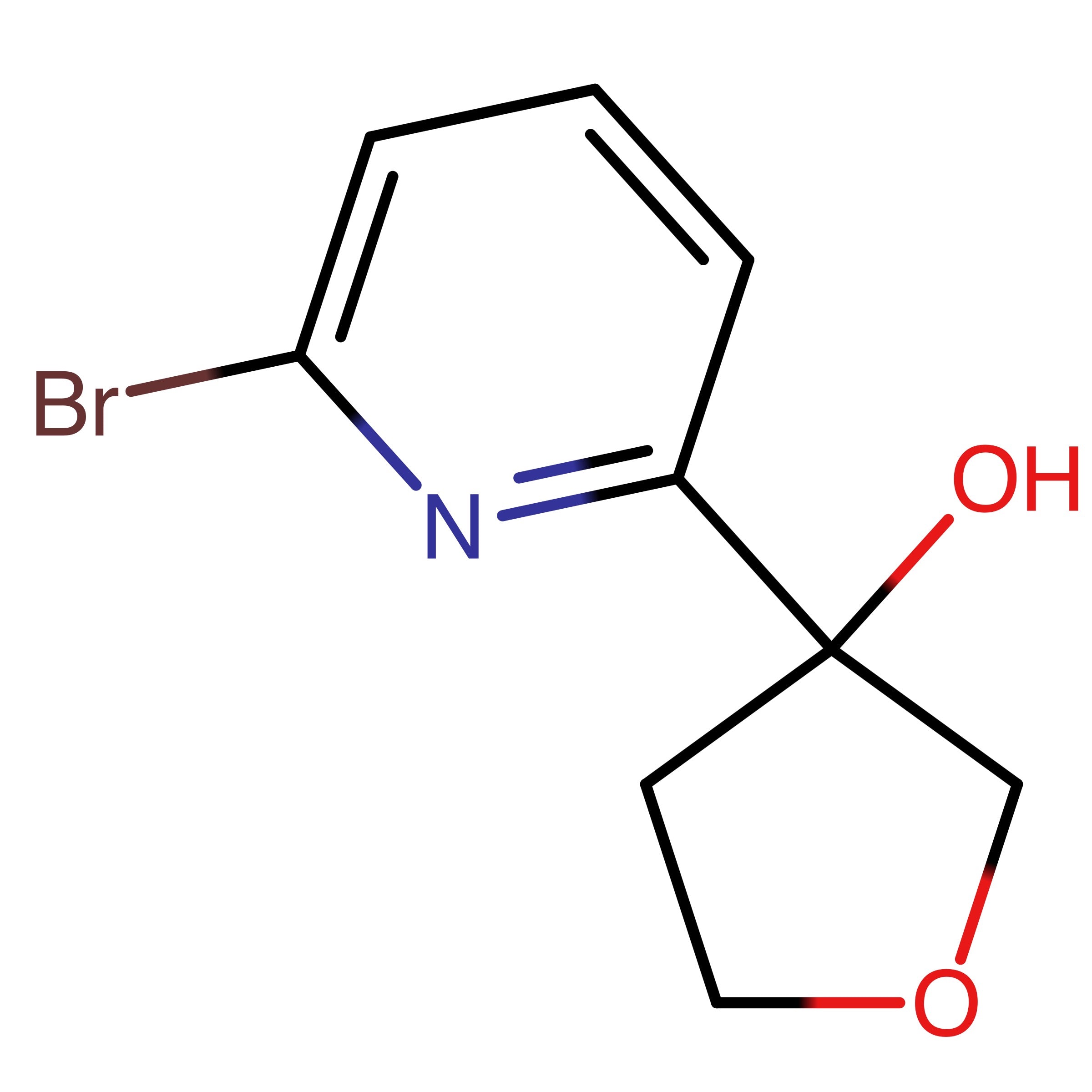 CAS RN 2368946-63-6 | 3-(6-Bromopyridin-2-yl)tetrahydrofuran-3-ol | MFCD34468064