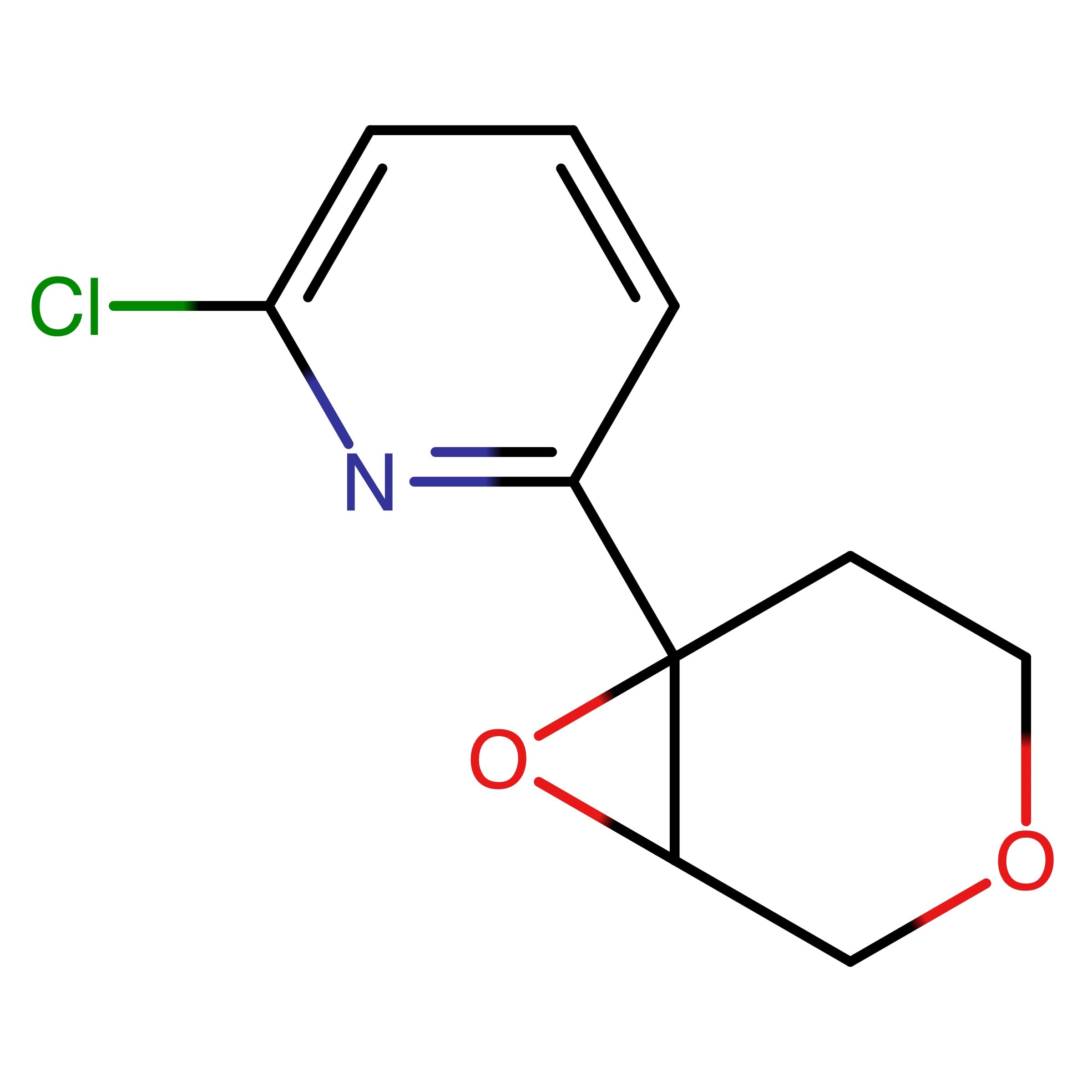 CAS RN 2368946-85-2 | 2-(3,7-Dioxabicyclo[4.1.0]heptan-6-yl)-6-chloropyridine 