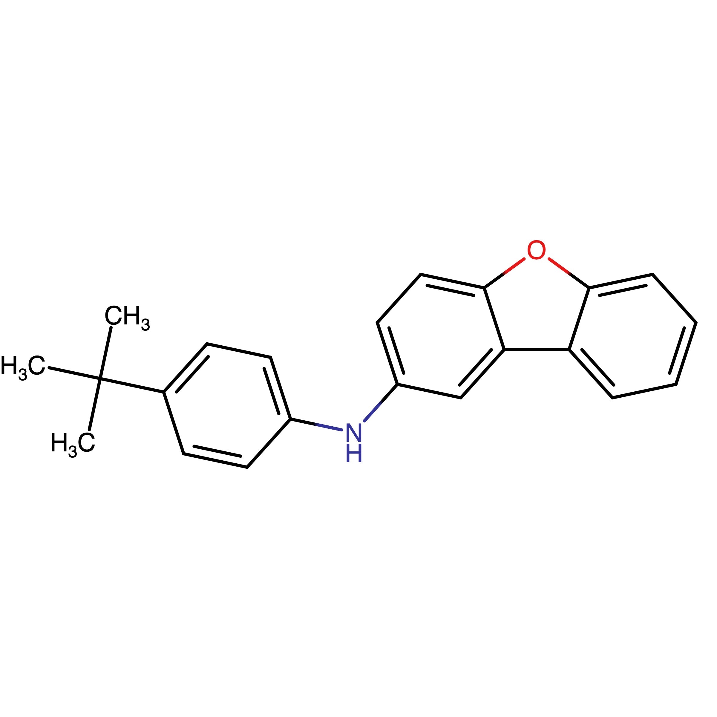 CAS RN 2375099-41-3 | N-(4-(tert-Butyl)phenyl)dibenzo[b,d]furan-2-amine