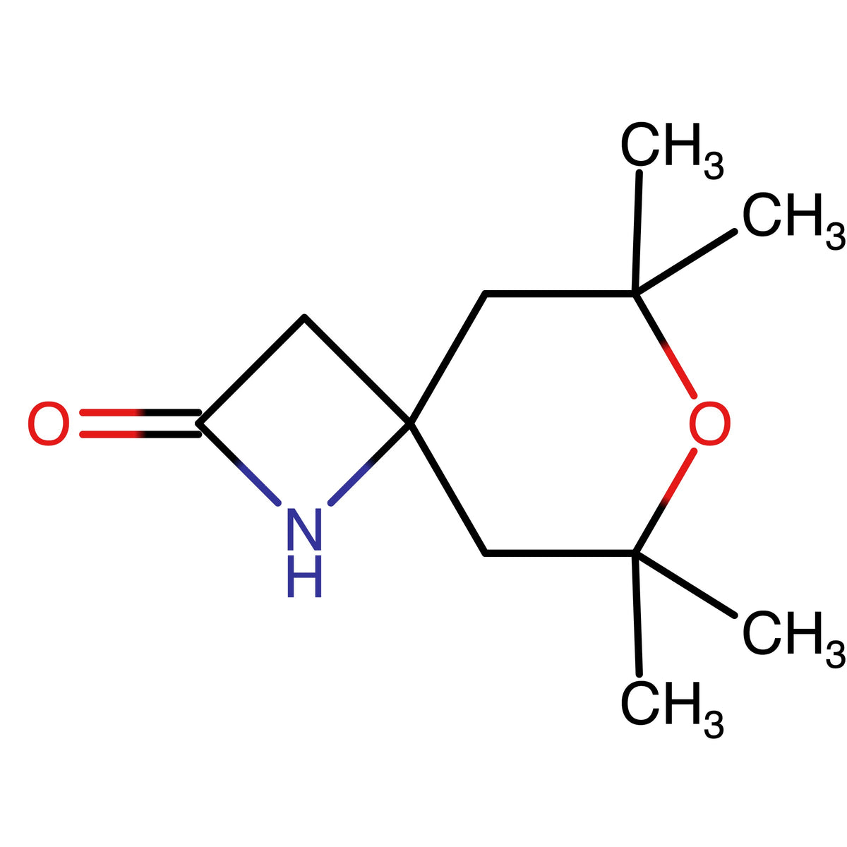 CAS RN 2377035-66-8 | 6,6,8,8-Tetramethyl-7-oxa-1-azaspiro[3.5]nonan-2-one | MFCD32199741