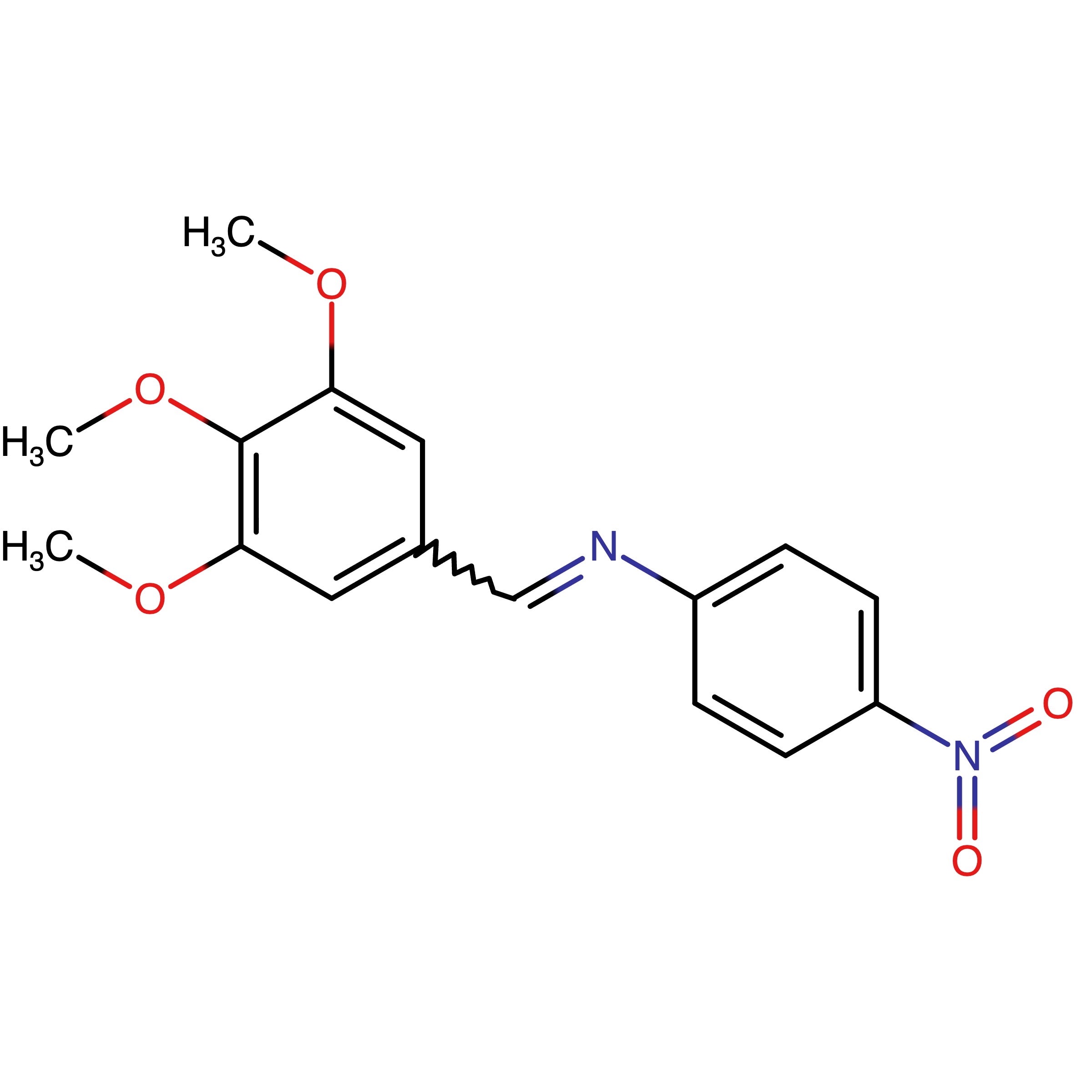 CAS RN 238423-46-6 | (4-Nitro-phenyl)-(3,4,5-trimethoxybenzylidene)amine