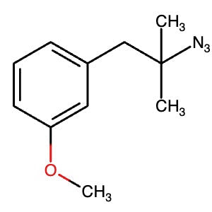 2387499-31-0 | 1-(2-Azido-2-methylpropyl)-3-methoxybenzene - Hoffman Fine Chemicals