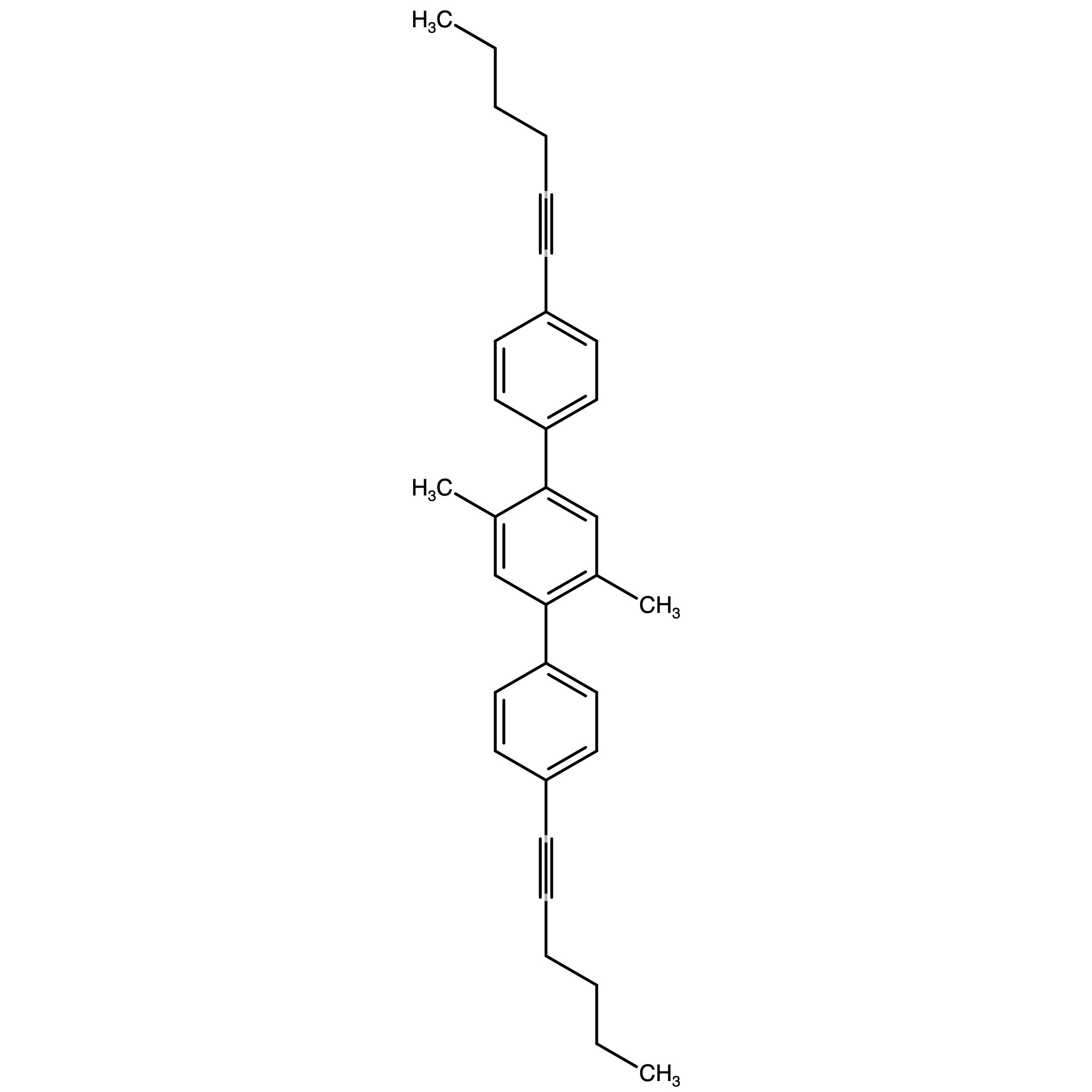 CAS RN 2392899-48-6 | 1,4-Bis[4-(hex-1-yn-yl)phenyl]-2,5-dimethylbenzene