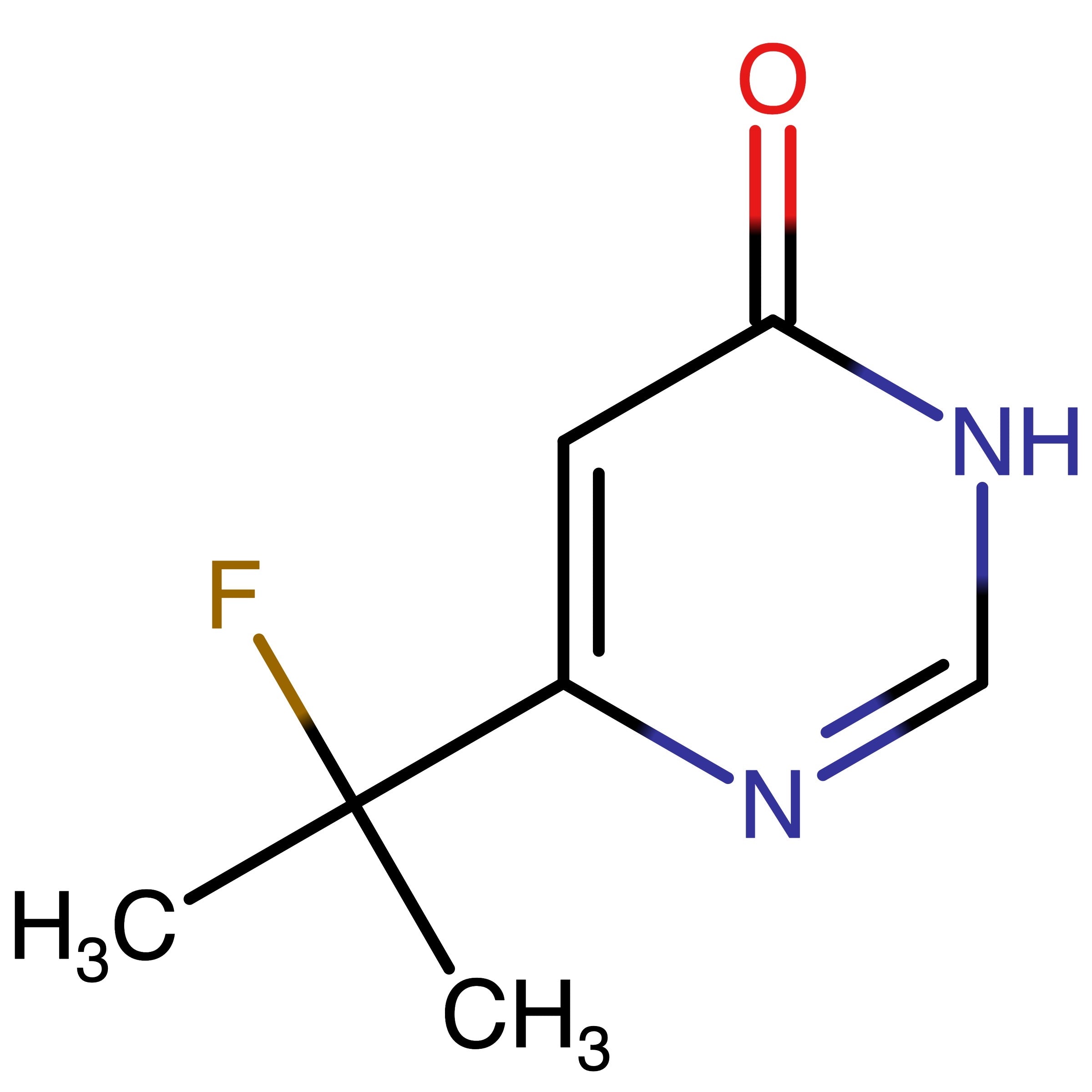 CAS RN 240414-09-9 | 6-(1-Fluoro-1-methyl-ethyl)-3H-pyrimidin-4-one | MFCD24604646