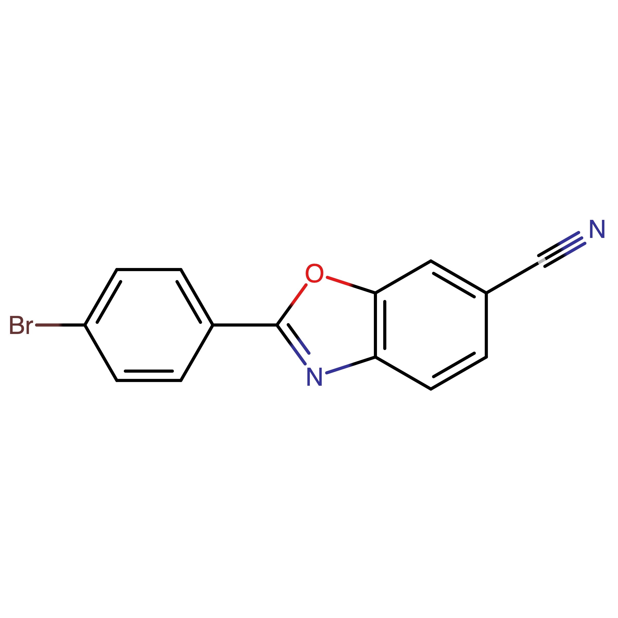 CAS RN 2408876-36-6 | 2-(4-Bromophenyl)benzo[d]oxazole-6-carbonitrile